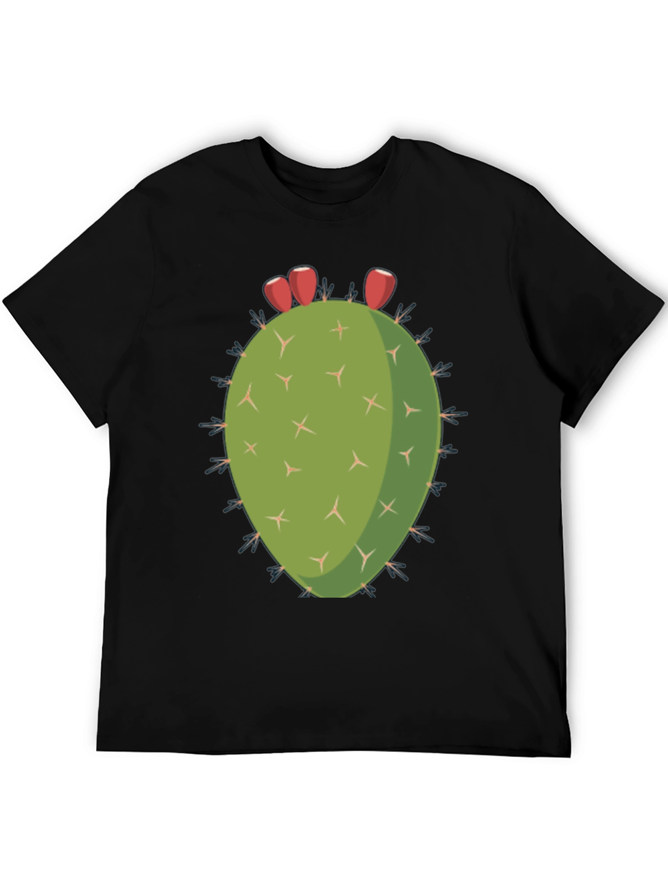 Cactus Graphic Black T-Shirt