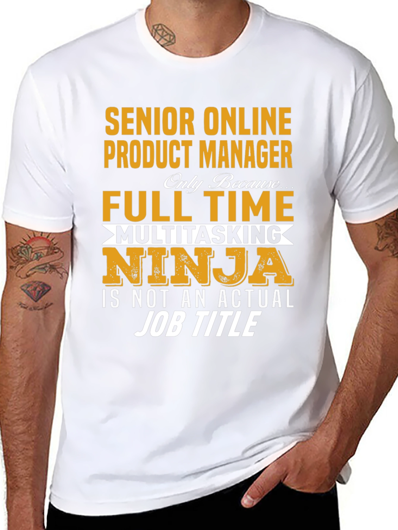 Senior Online Product Manager Funny T-Shirt
