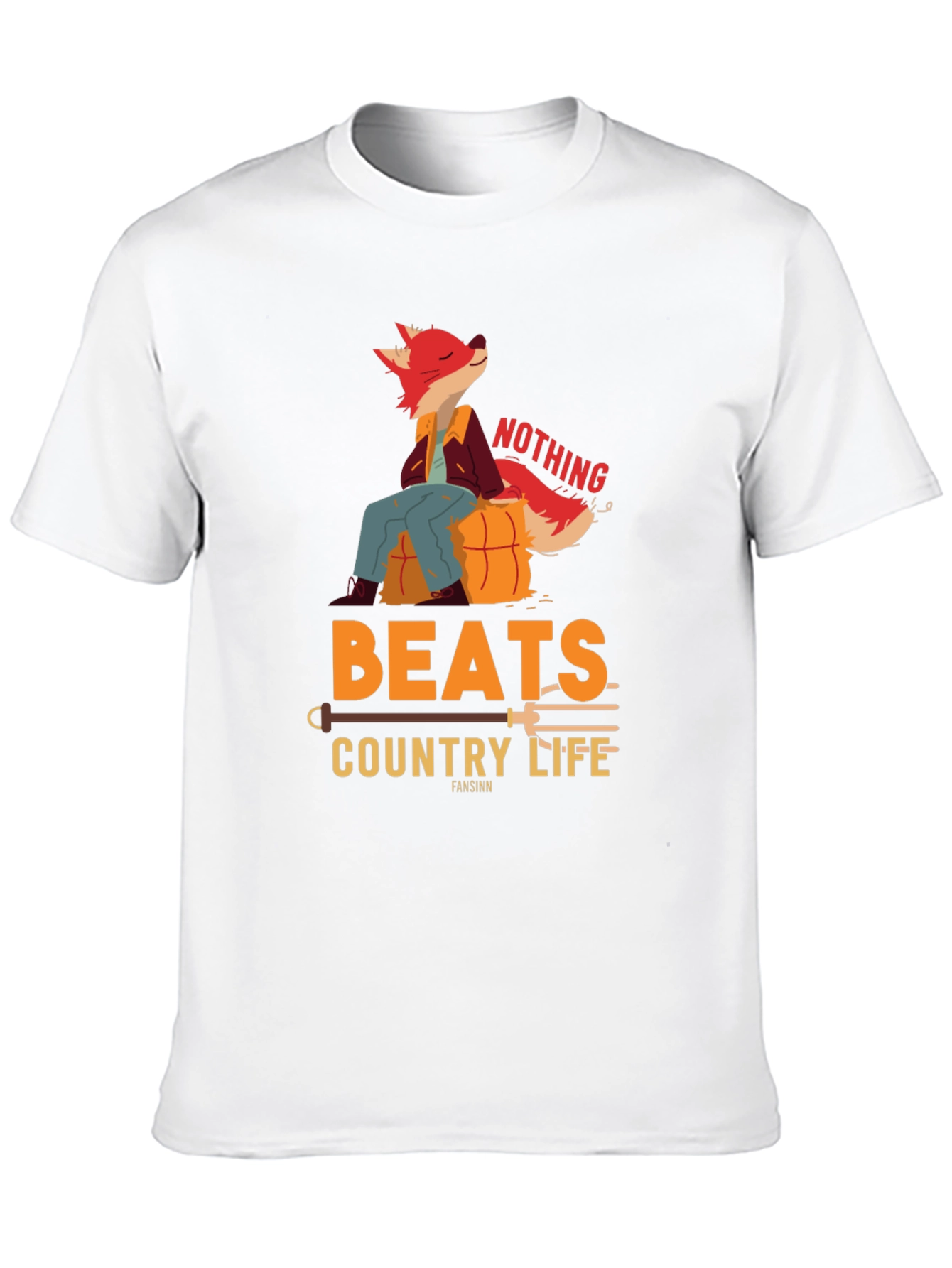 Country Life Fox Graphic T-Shirt