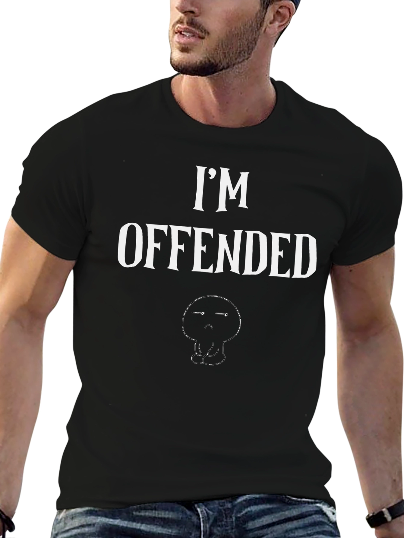 Im Offended Graphic T-Shirt - Black