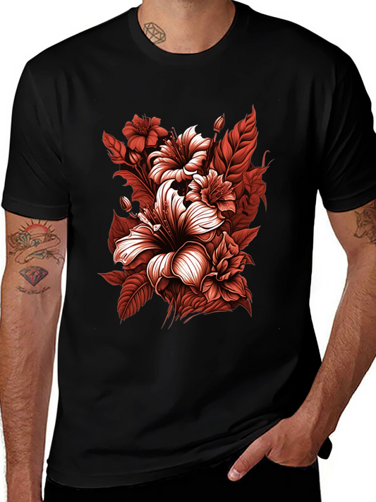 Floral Print Tee