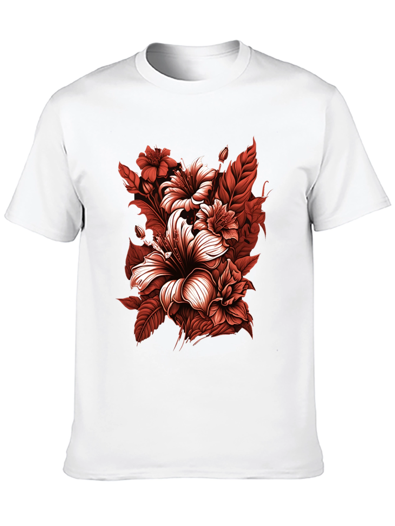 Floral Print Tee