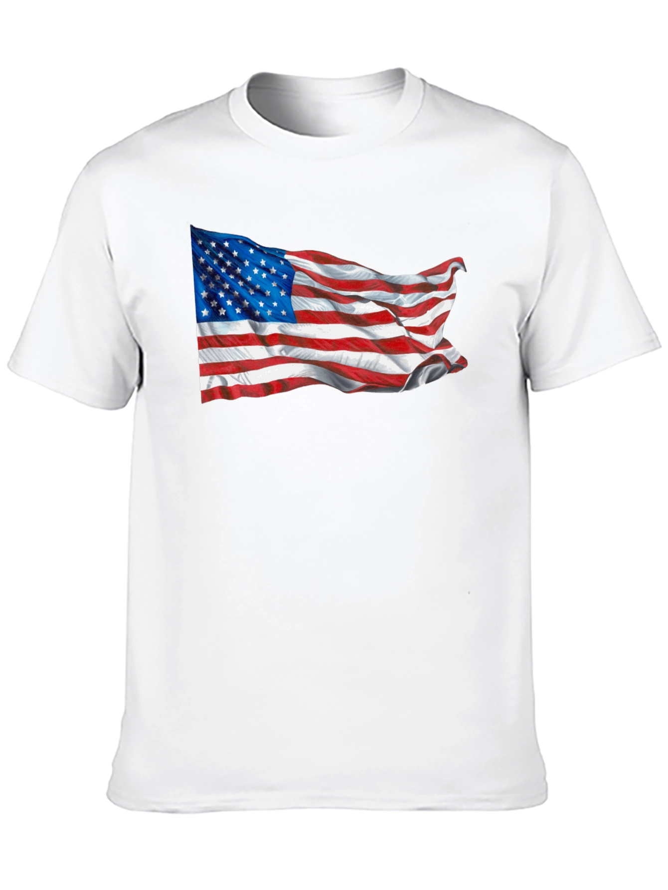 American Flag Graphic Tee