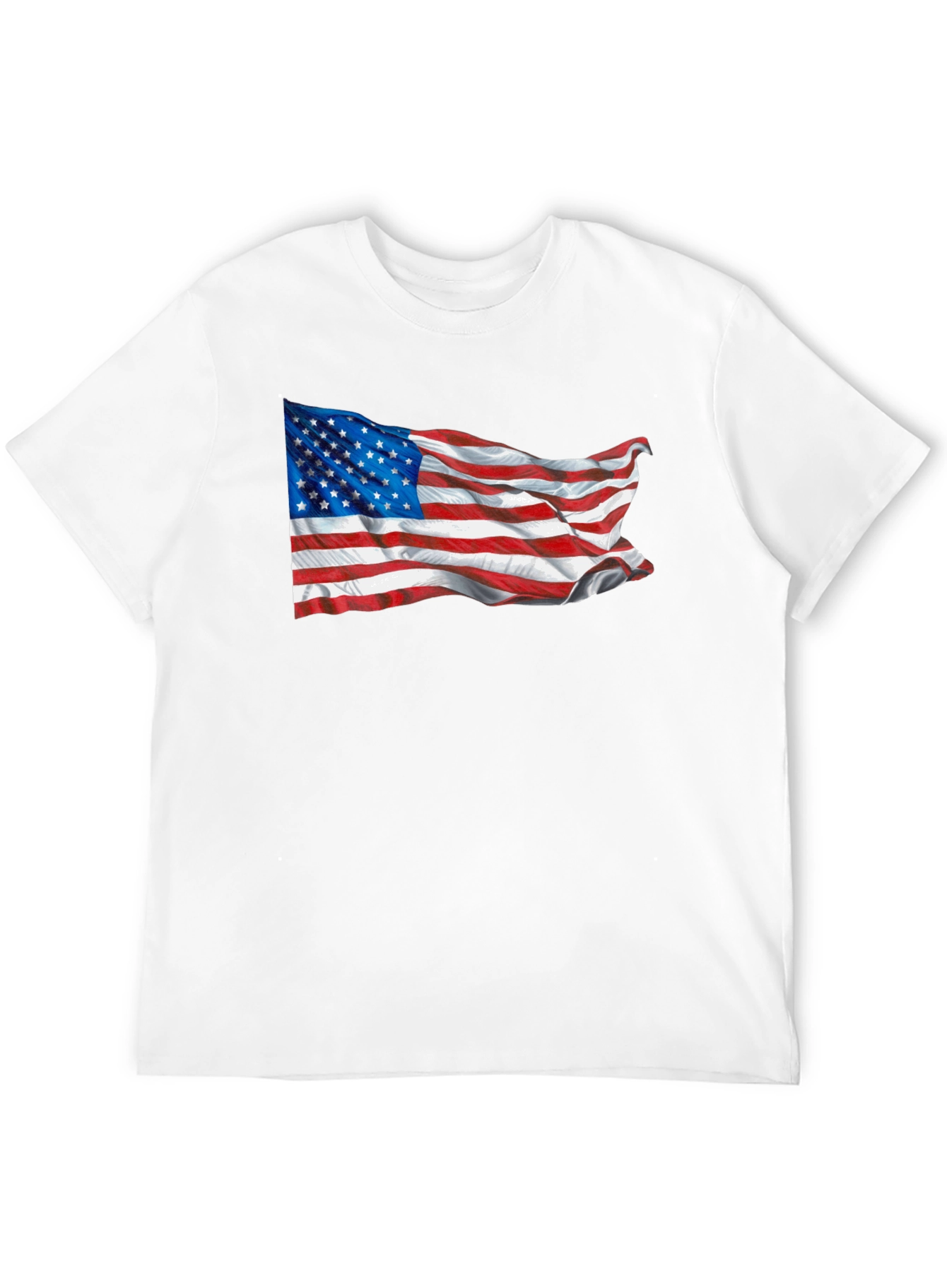 American Flag Graphic Tee