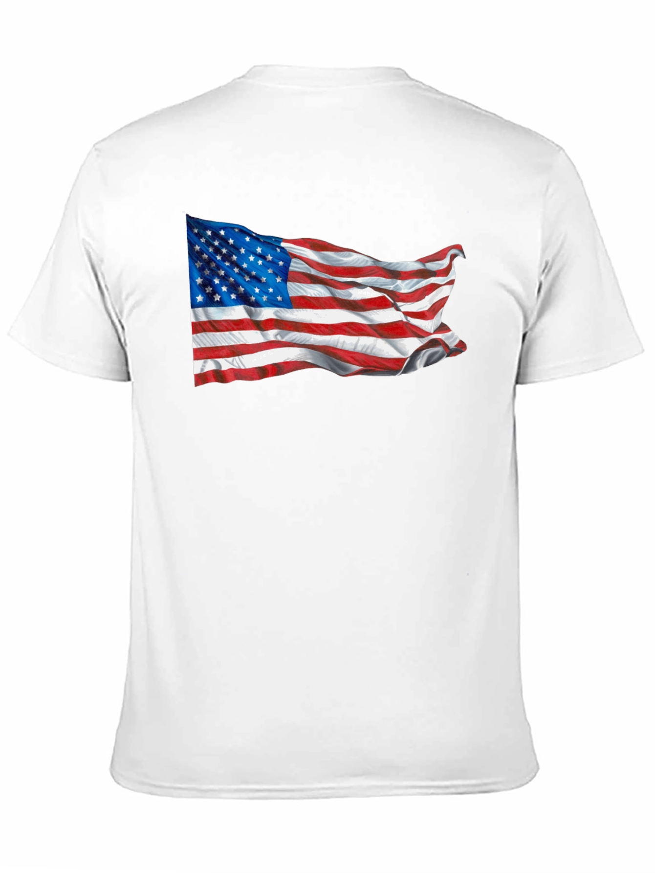 American Flag Graphic Tee