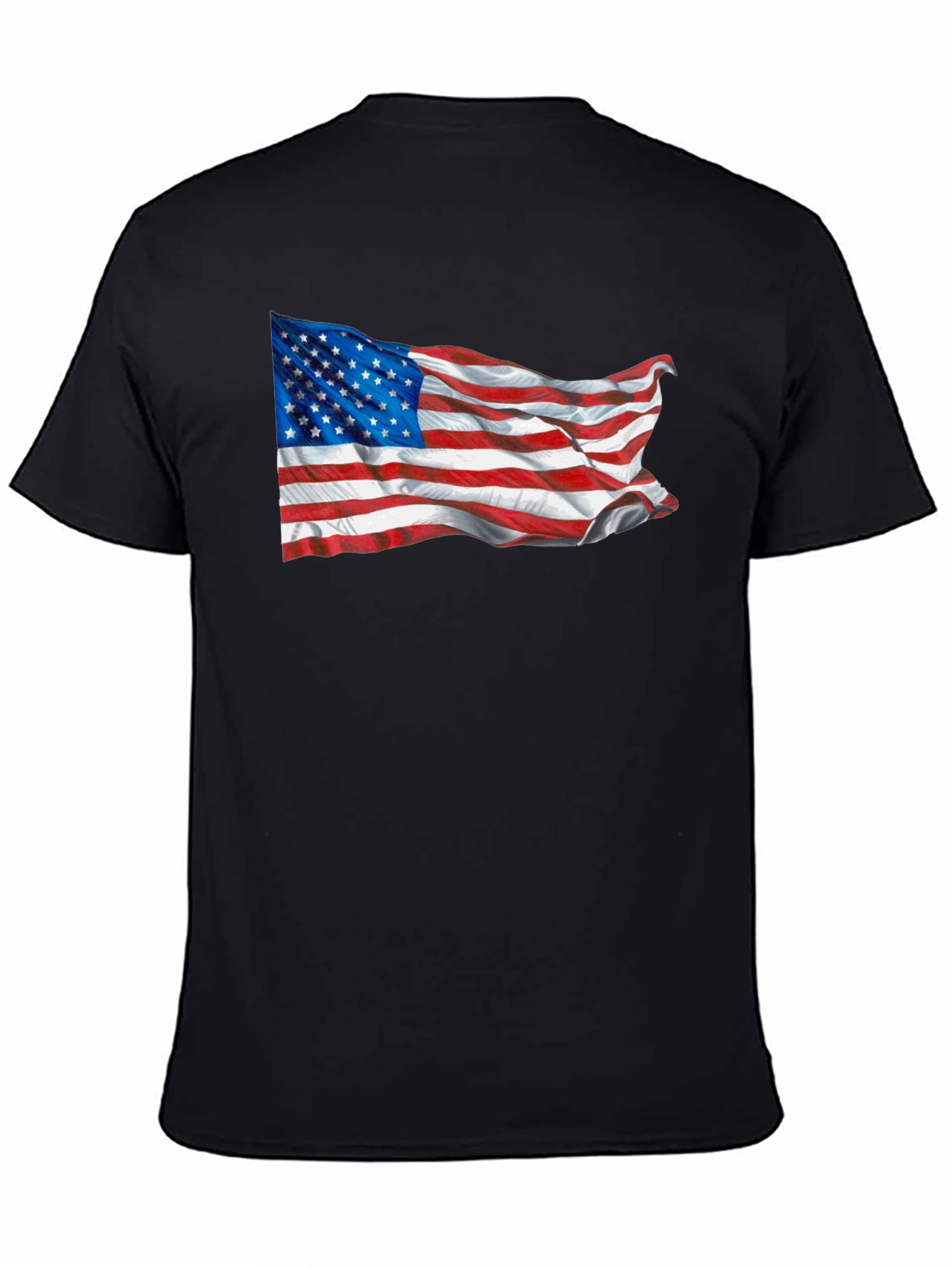 American Flag Graphic Tee