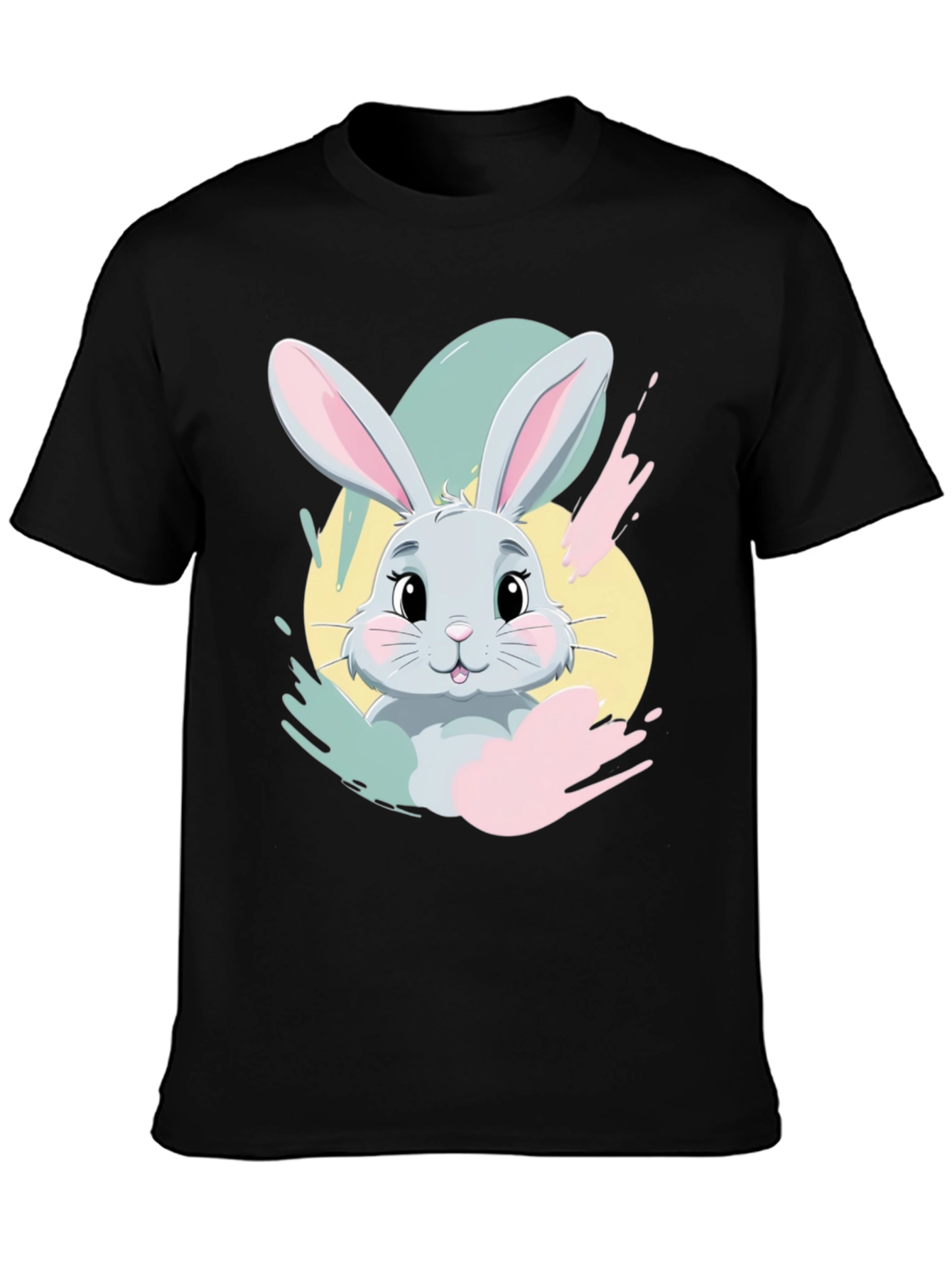 Cute Bunny Graphic Tee - Easter Ready!