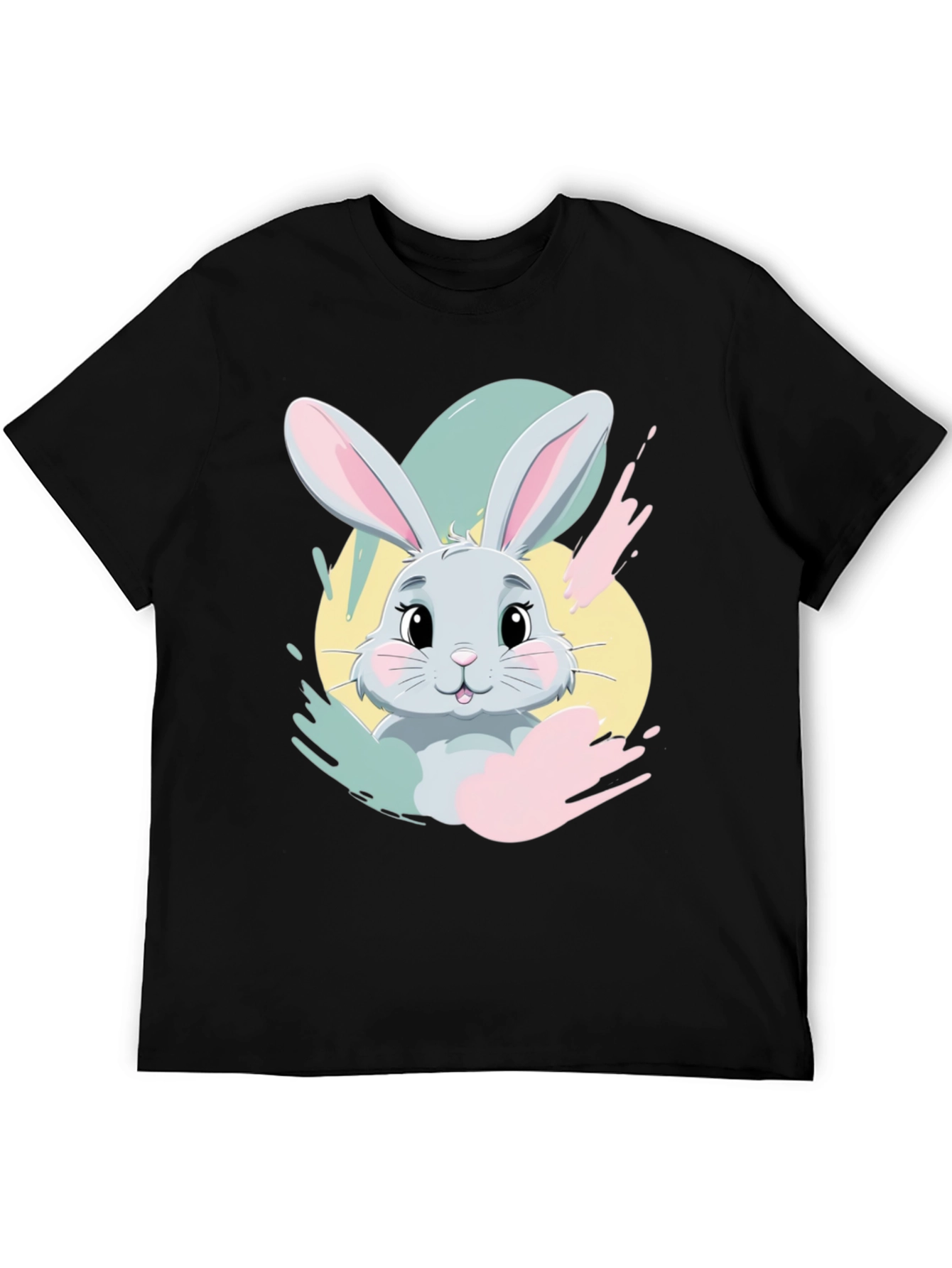Cute Bunny Graphic Tee - Easter Ready!