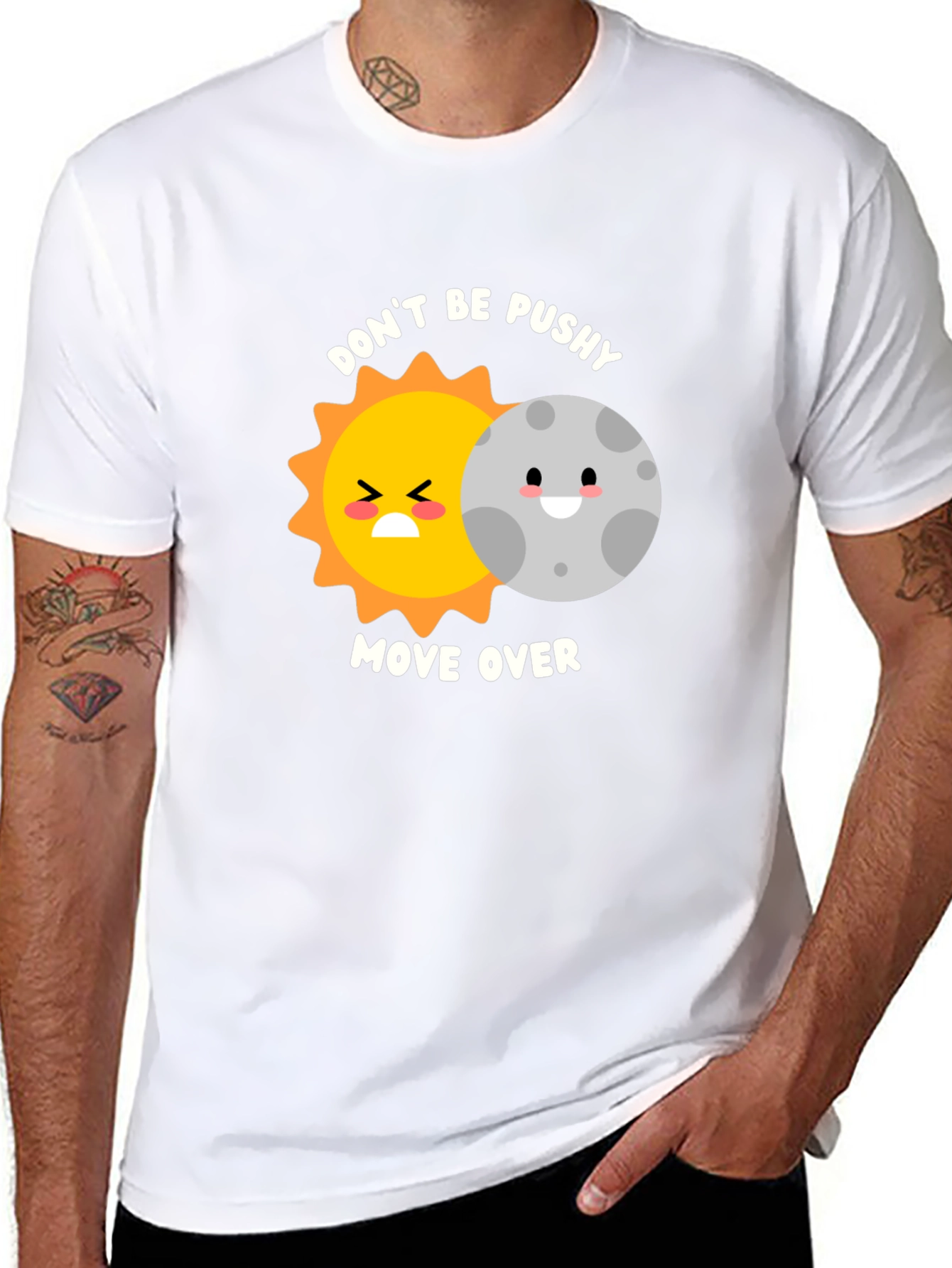 Dont Be Pushy Graphic T-Shirt
