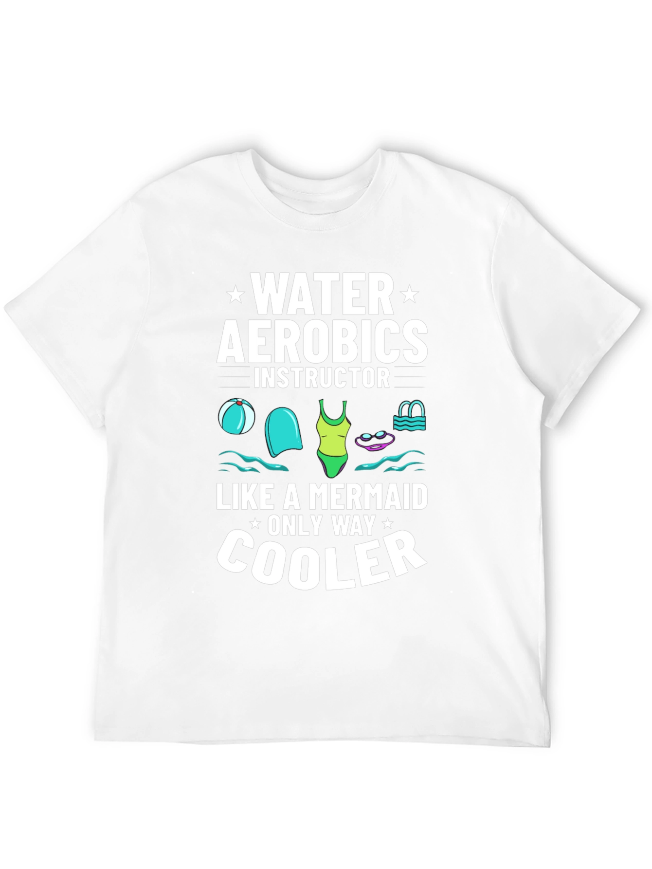 Water Aerobics Instructor Graphic Tee
