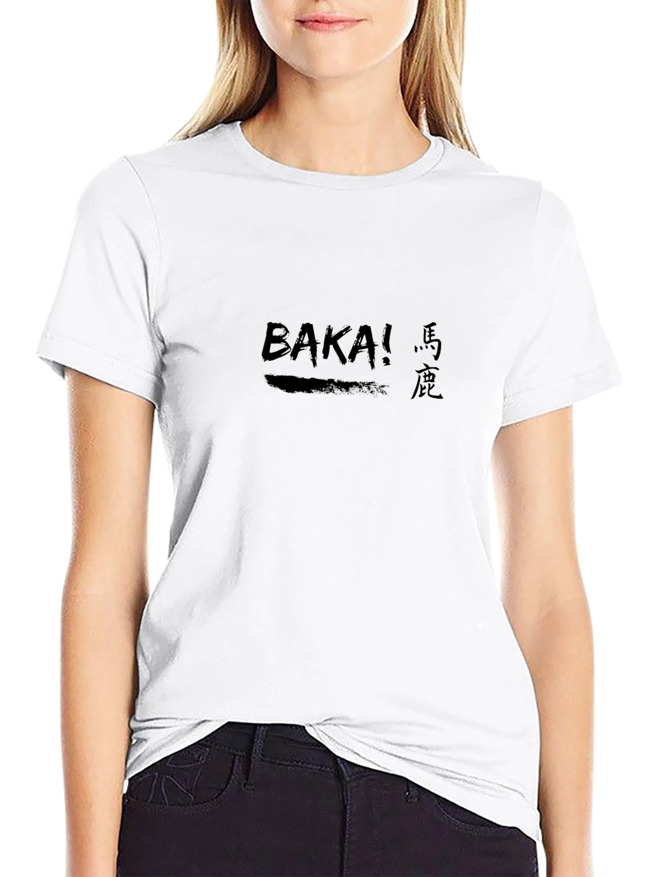 Baka! Graphic Tee - Anime Inspired