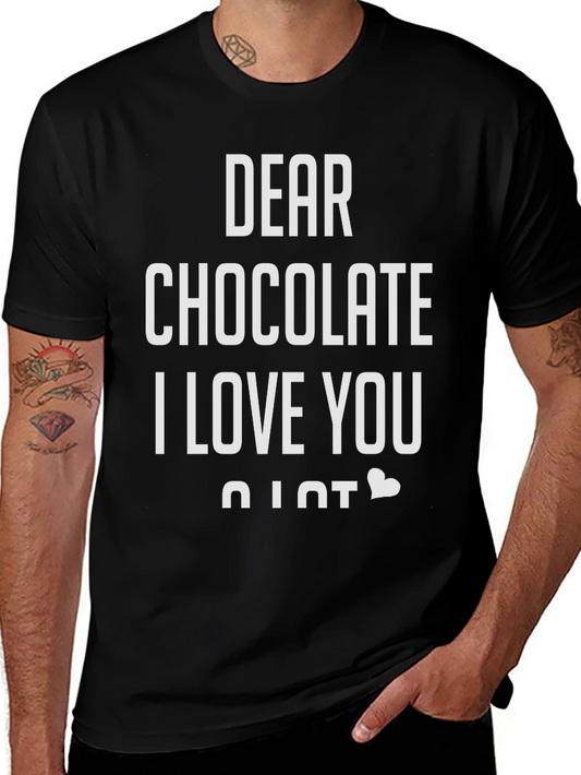 Dear Chocolate I Love You T-Shirt
