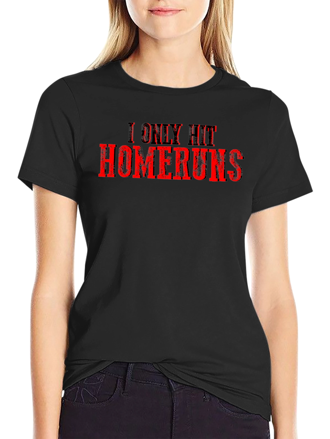 I Only Hit Homeruns Graphic Tee