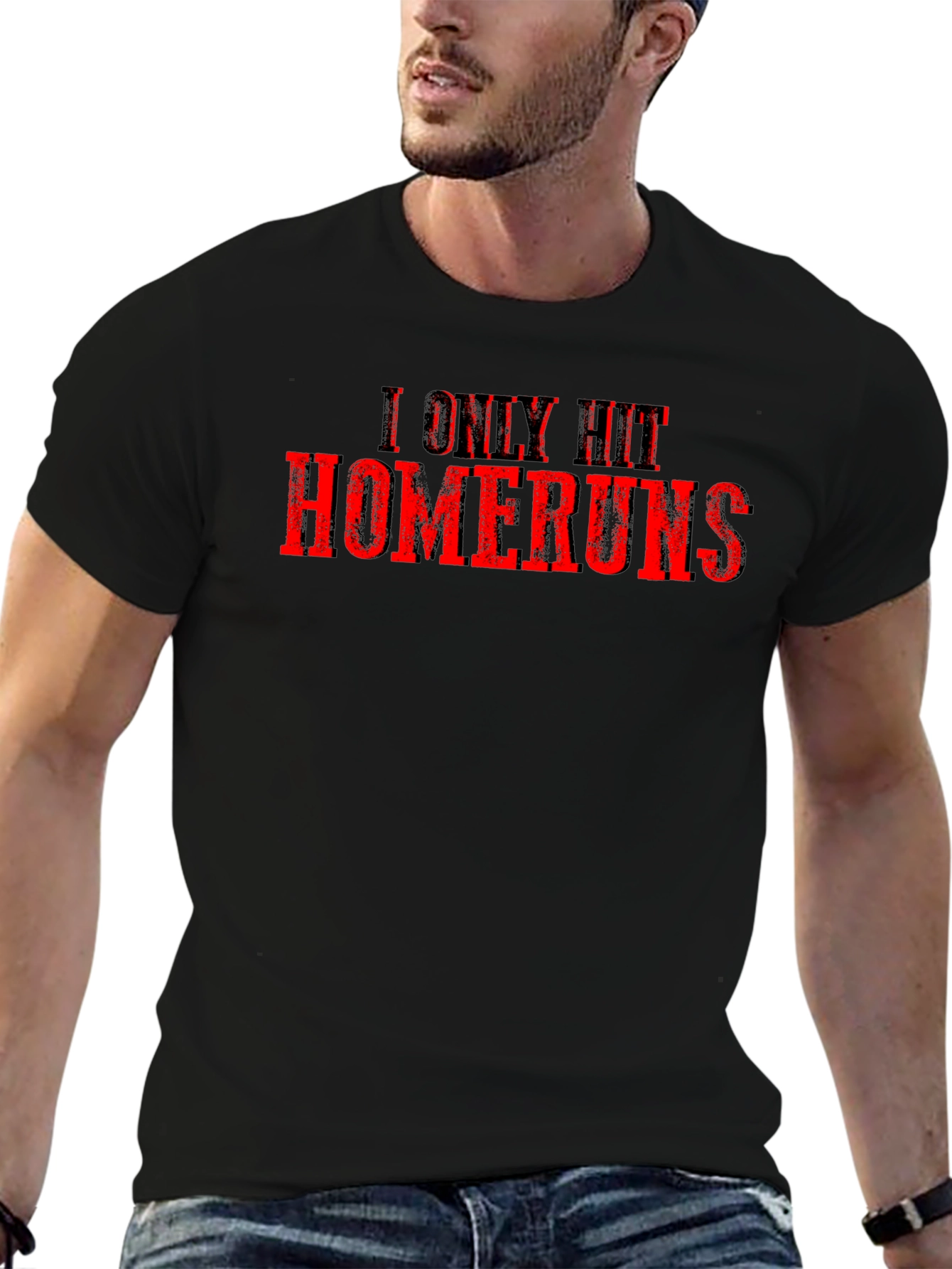 I Only Hit Homeruns Graphic Tee