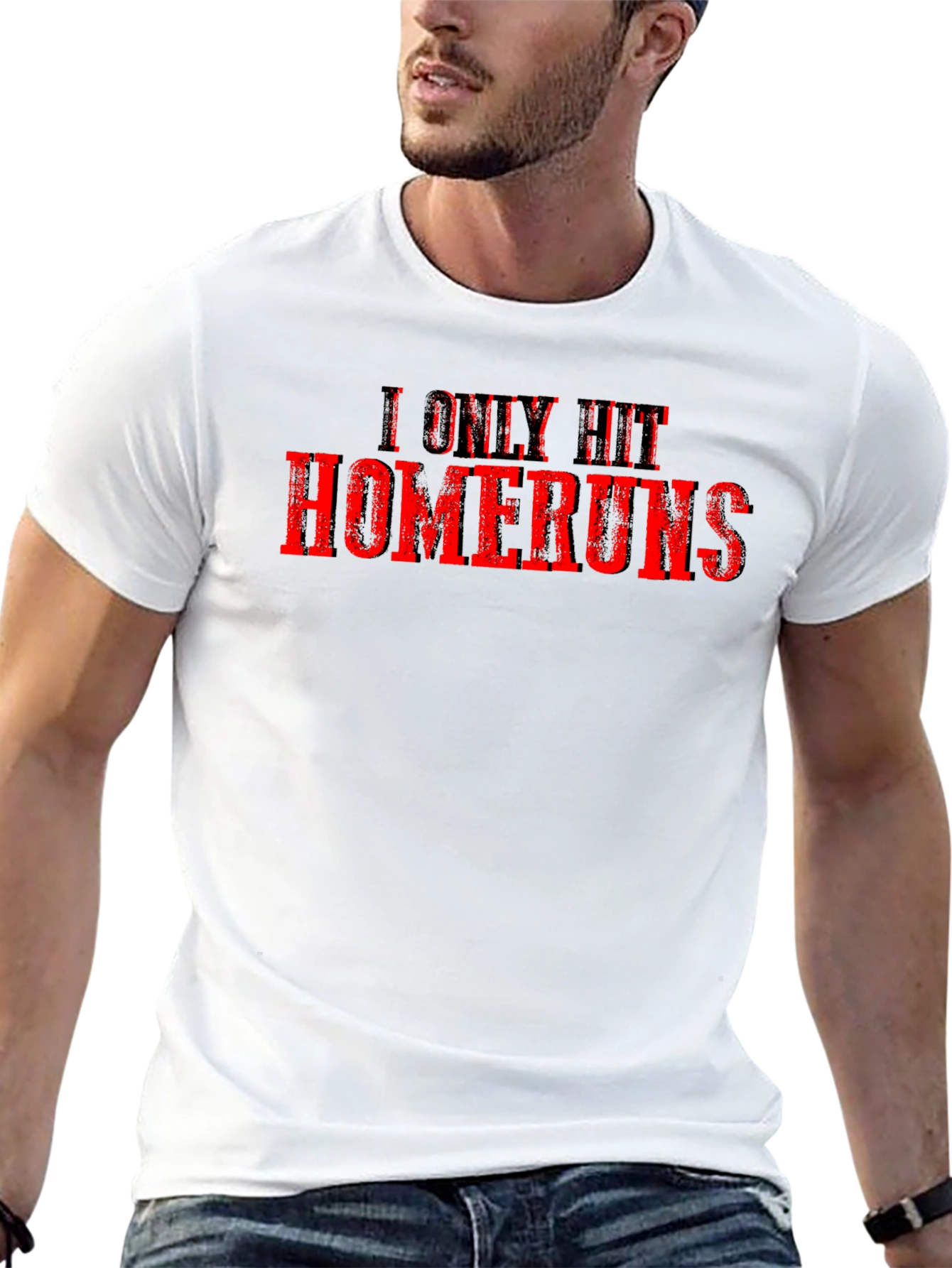I Only Hit Homeruns Graphic Tee
