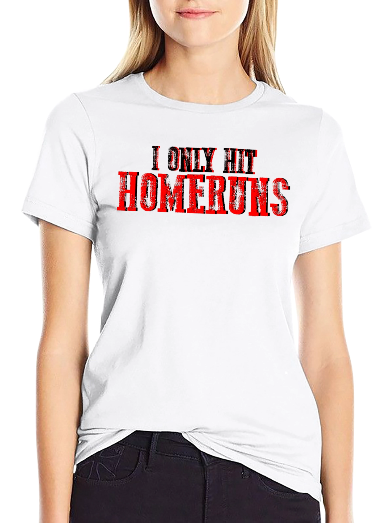 I Only Hit Homeruns Graphic Tee