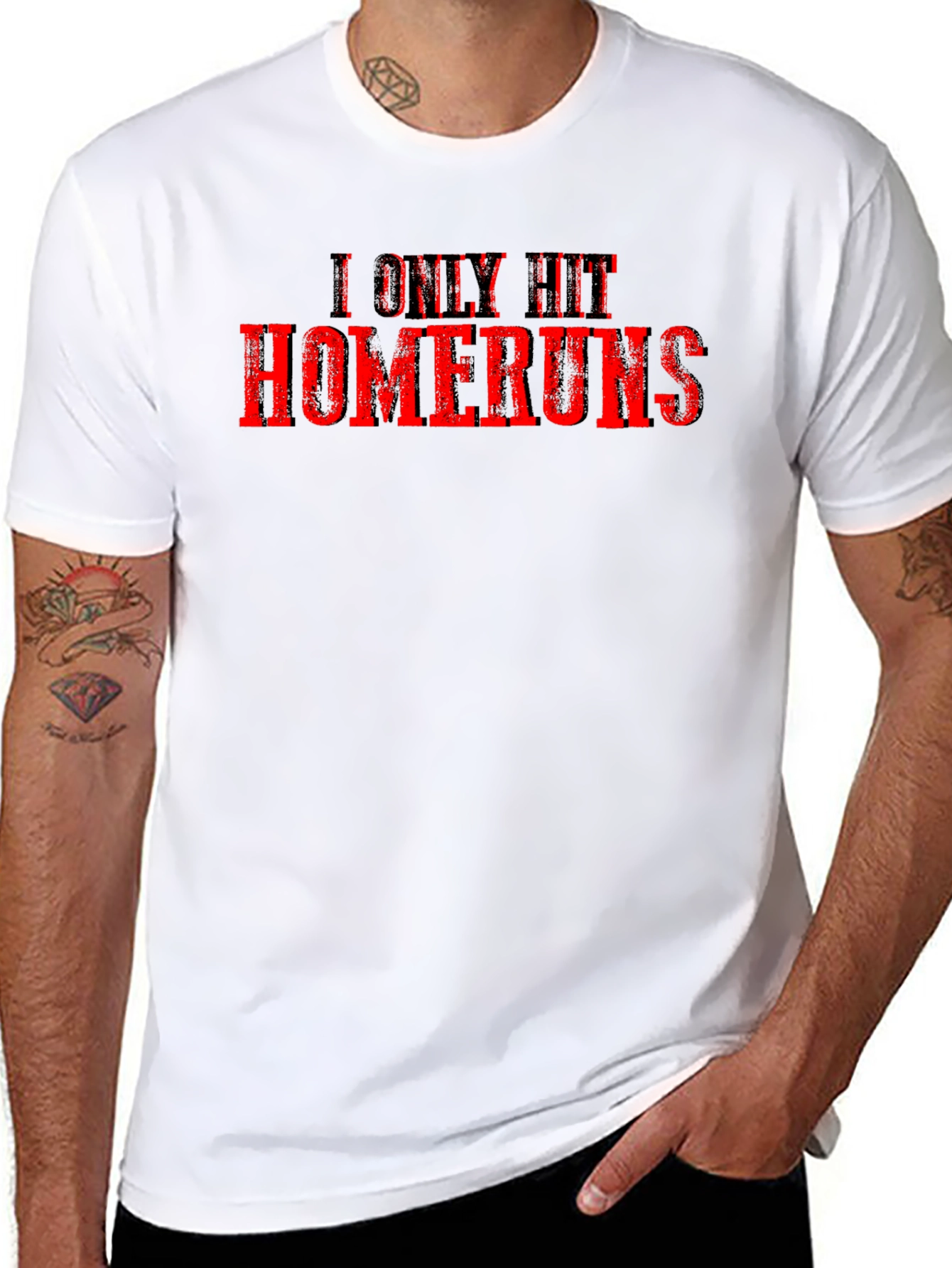 I Only Hit Homeruns Graphic Tee