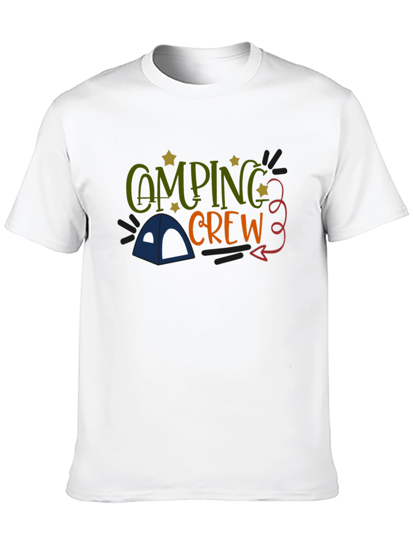 Camping Crew Graphic Tee