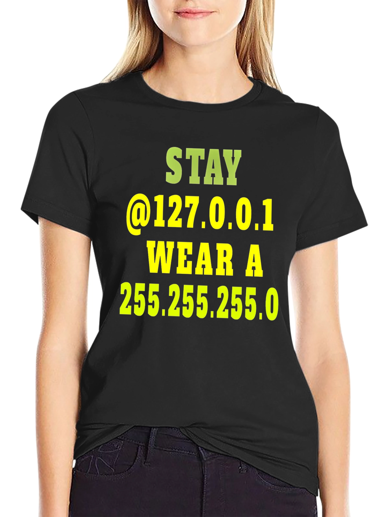 Stay Home T-Shirt 127.0.0.1 Developer Humor Tee