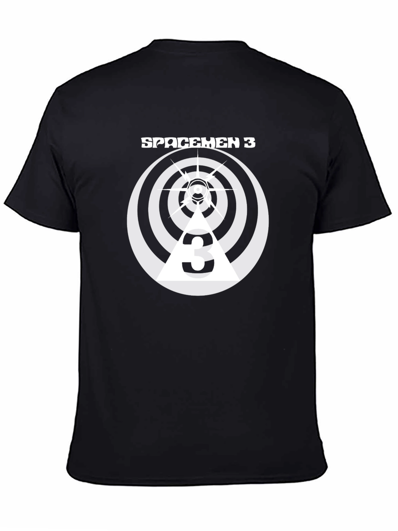 Spacemen 3 Black Graphic Tee - Retro Band Shirt