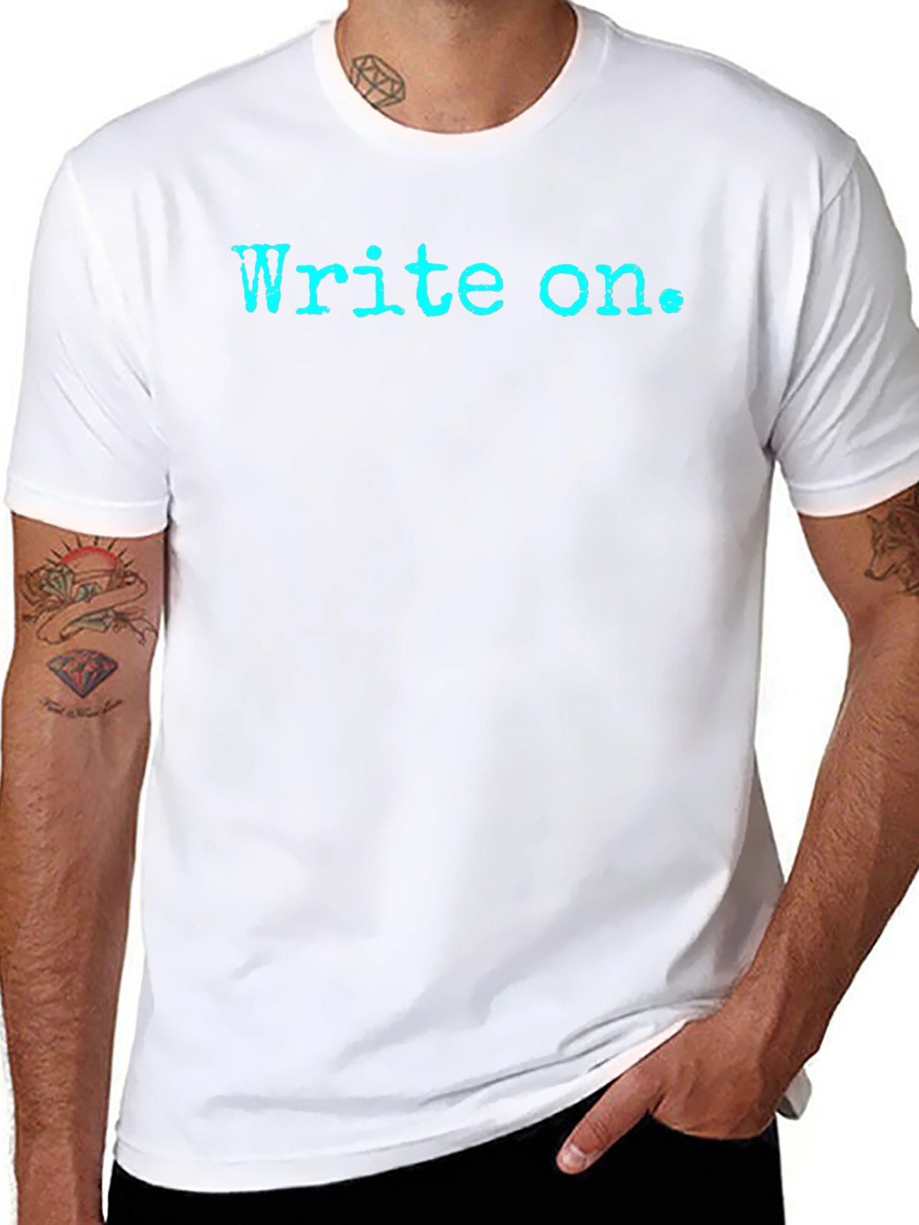 Write On T-Shirt - Classic Writer Tee
