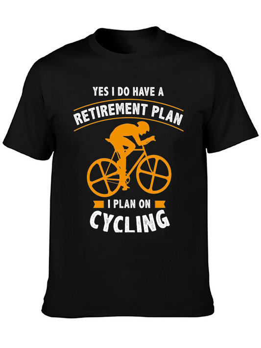 Cycling Retirement Plan T-Shirt