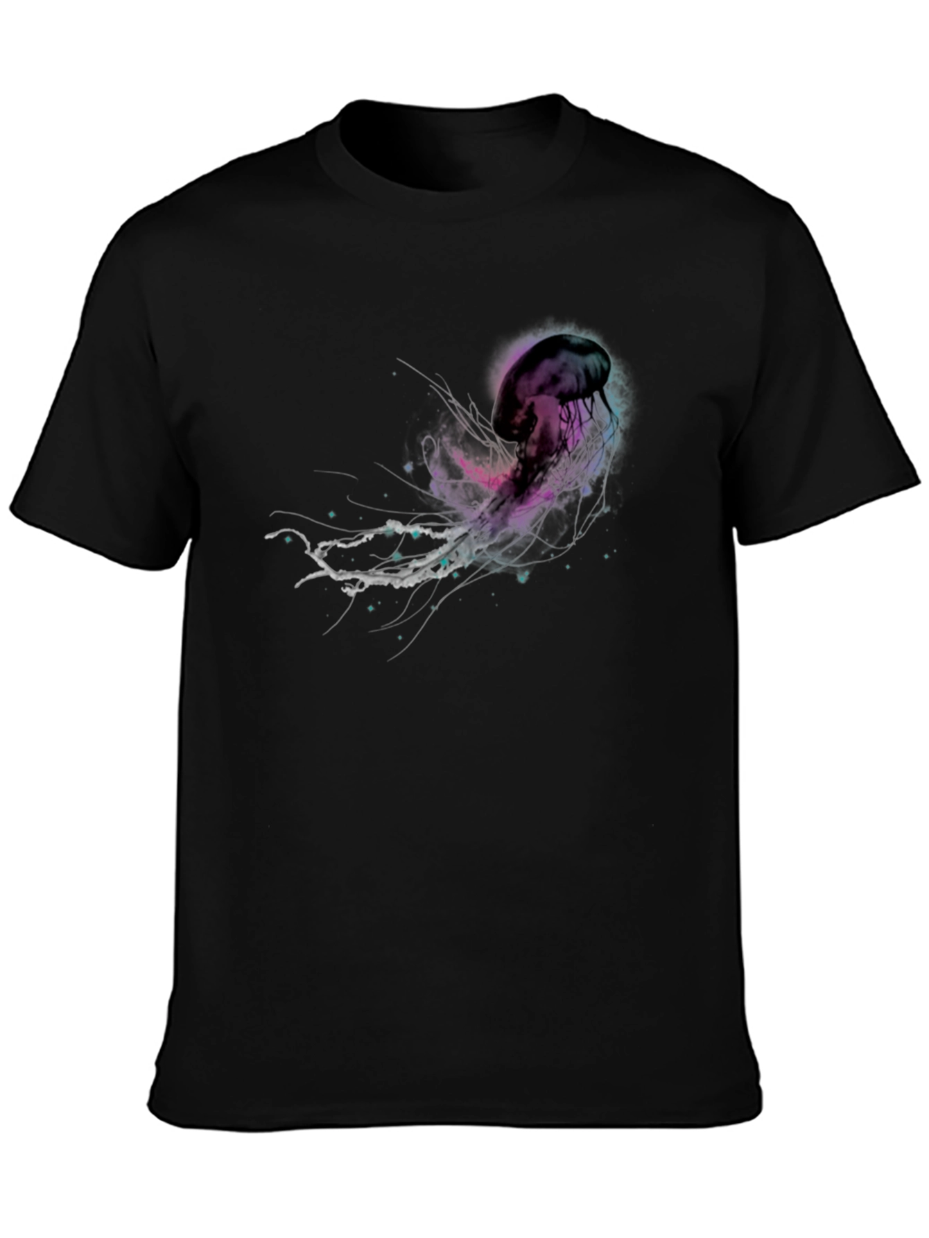 Jellyfish Graphic Black T-Shirt