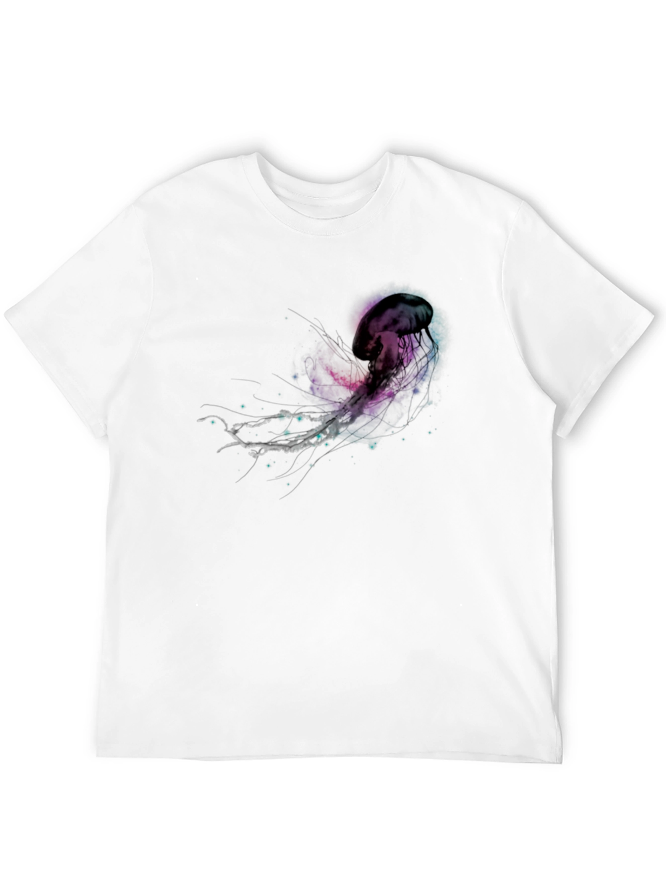 Jellyfish Graphic Black T-Shirt