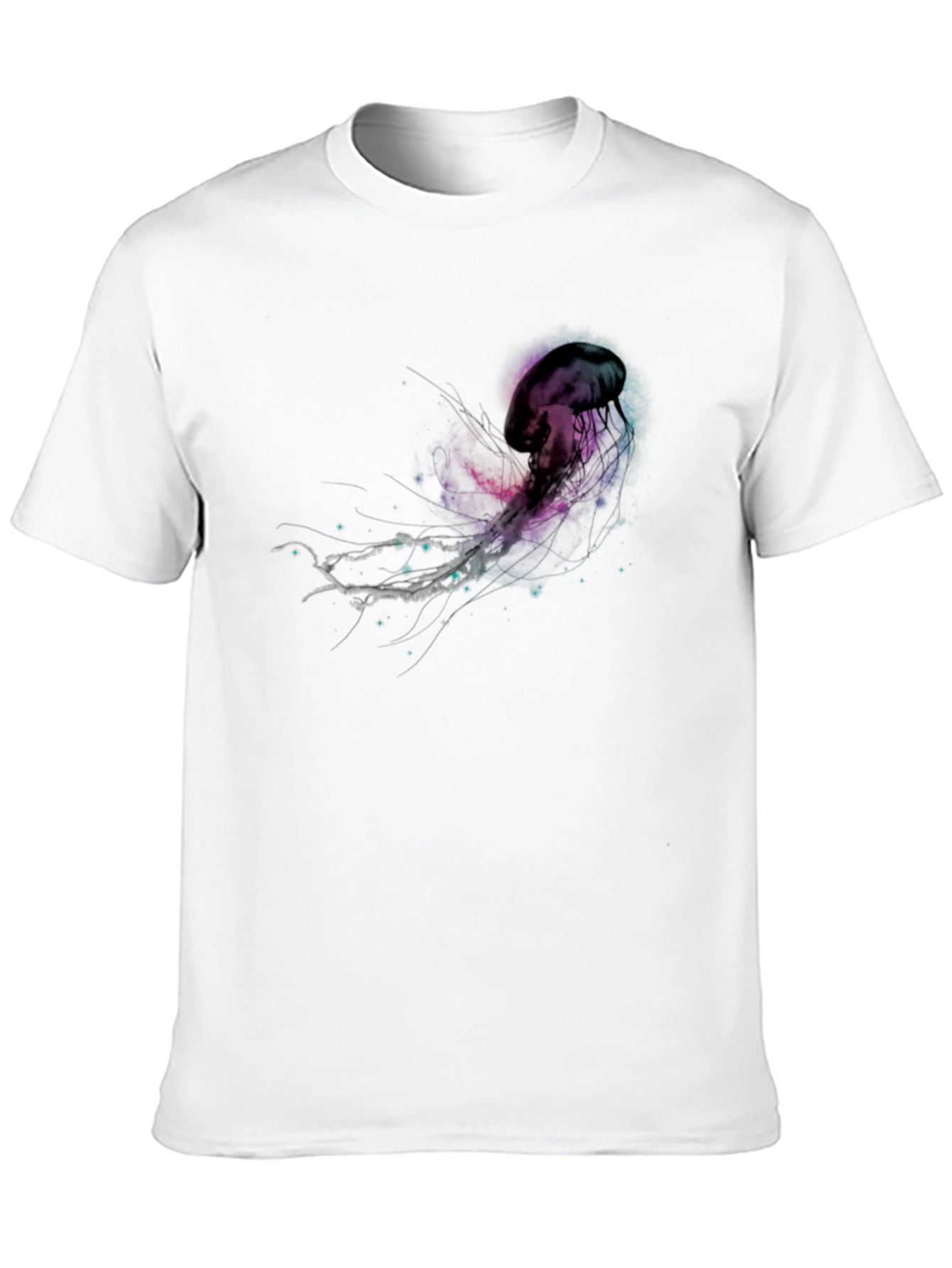 Jellyfish Graphic Black T-Shirt