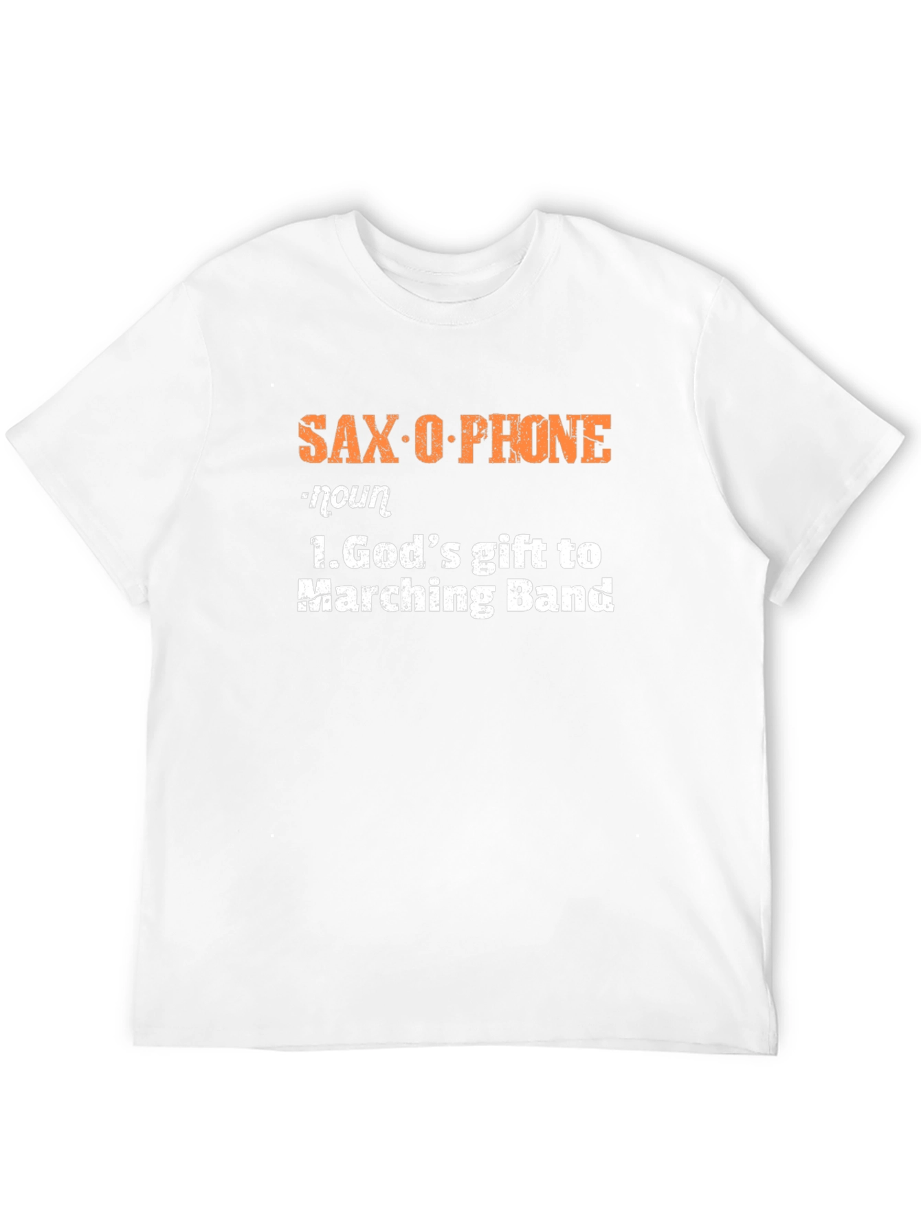 Saxophone Definition Black T-Shirt