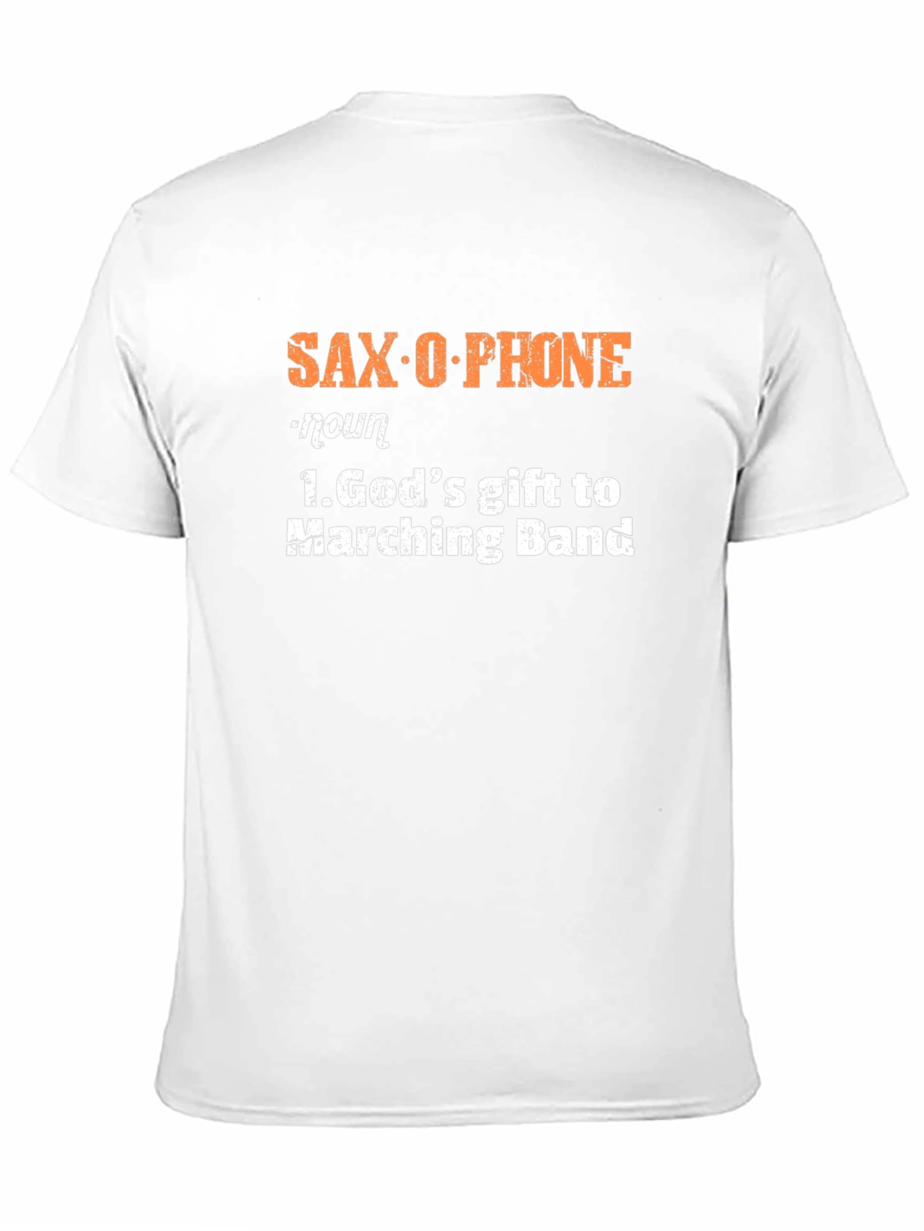 Saxophone Definition Black T-Shirt