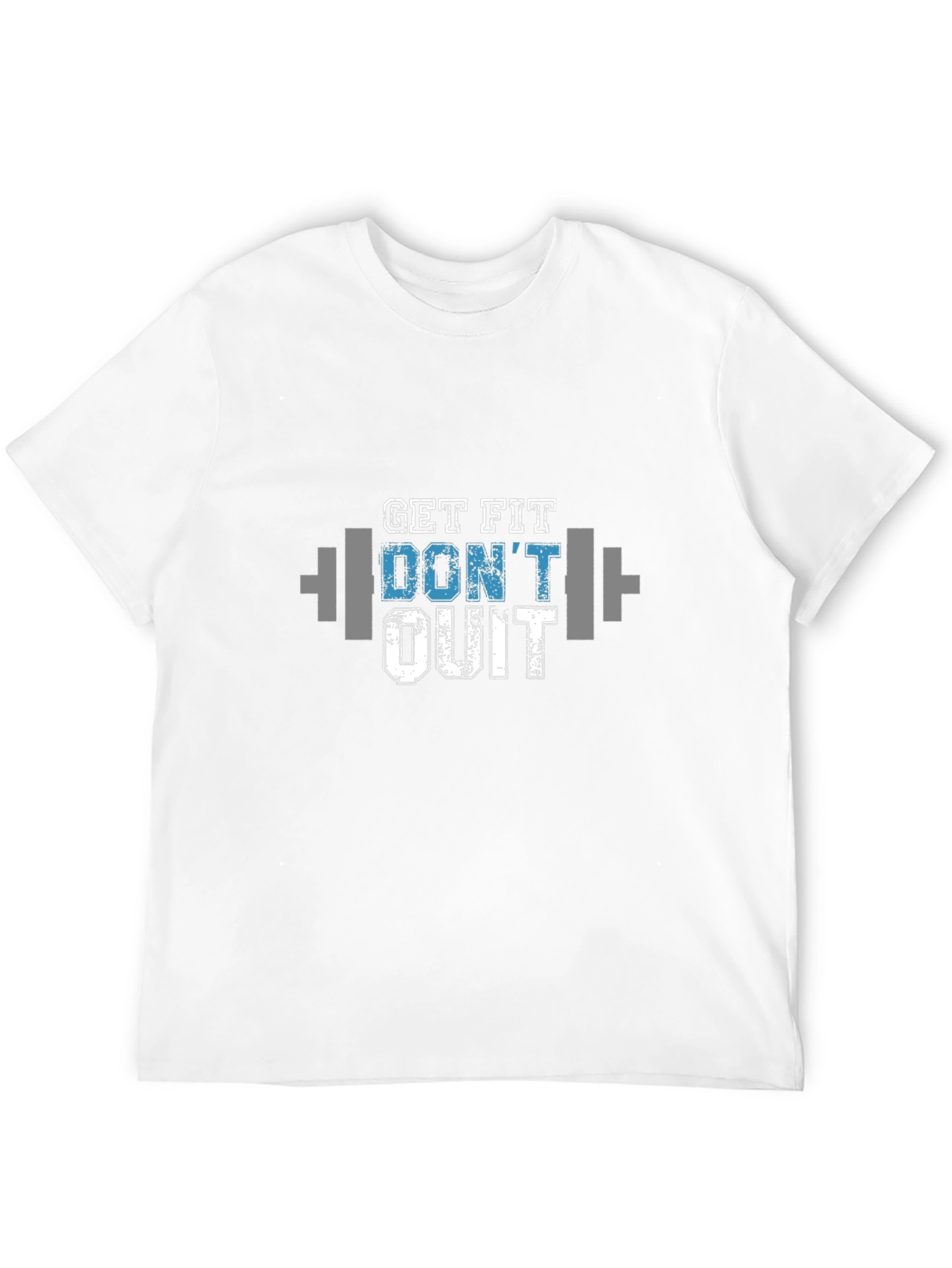 Get Fit Dont Quit Graphic T-Shirt