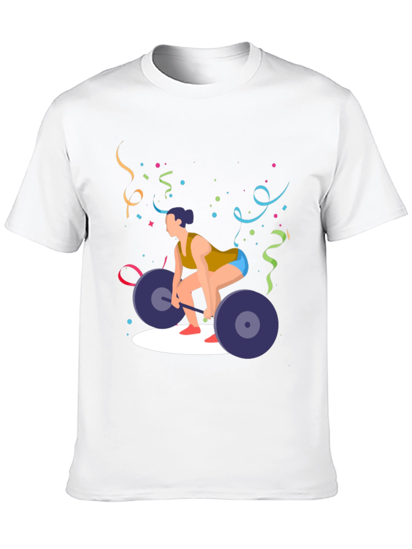 Weightlifting T-Shirt - Black Gym Tee