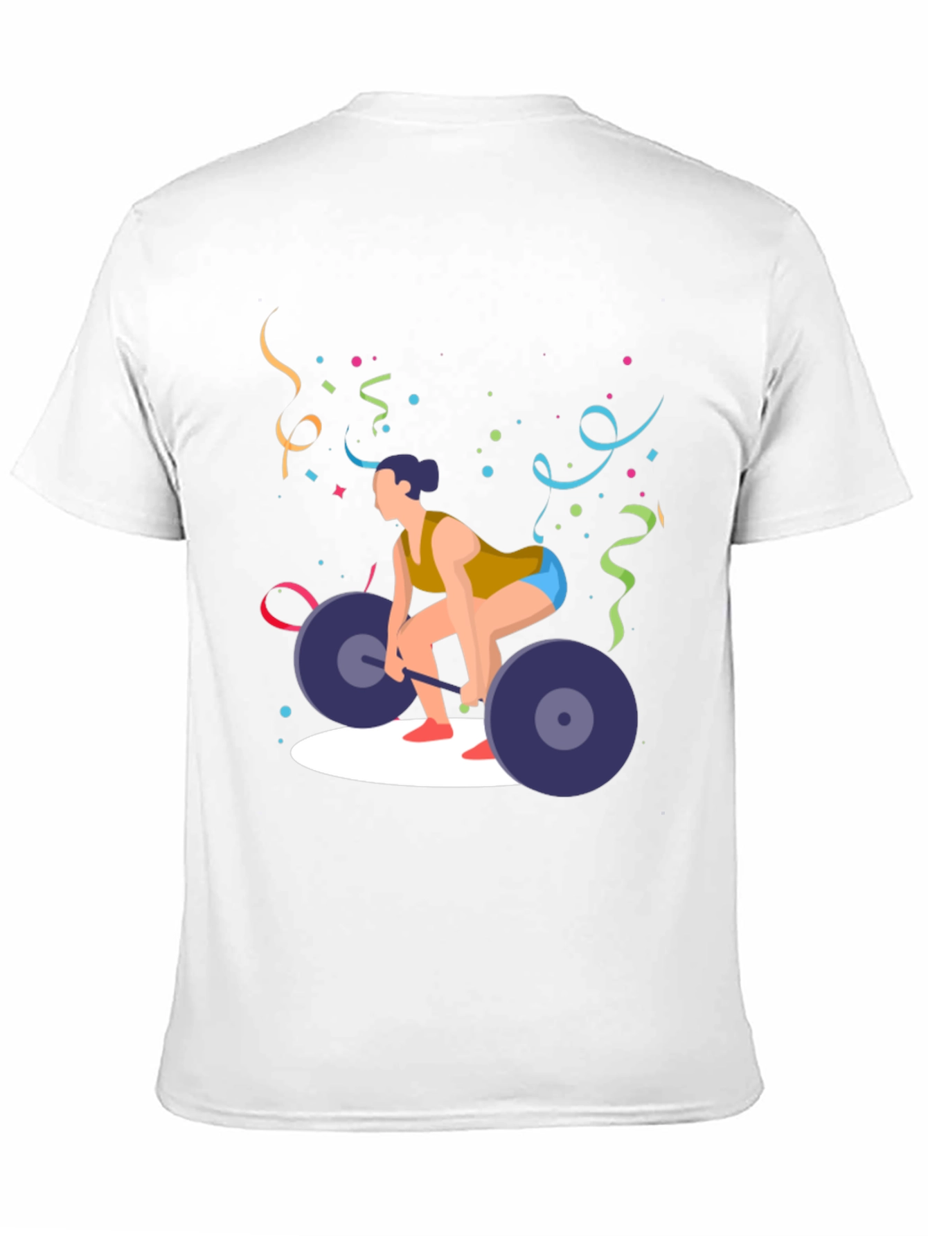 Weightlifting T-Shirt - Black Gym Tee