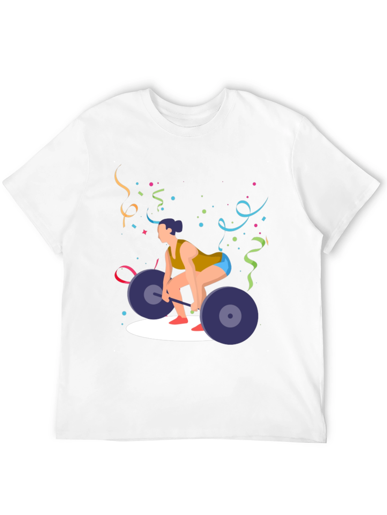 Weightlifting T-Shirt - Black Gym Tee