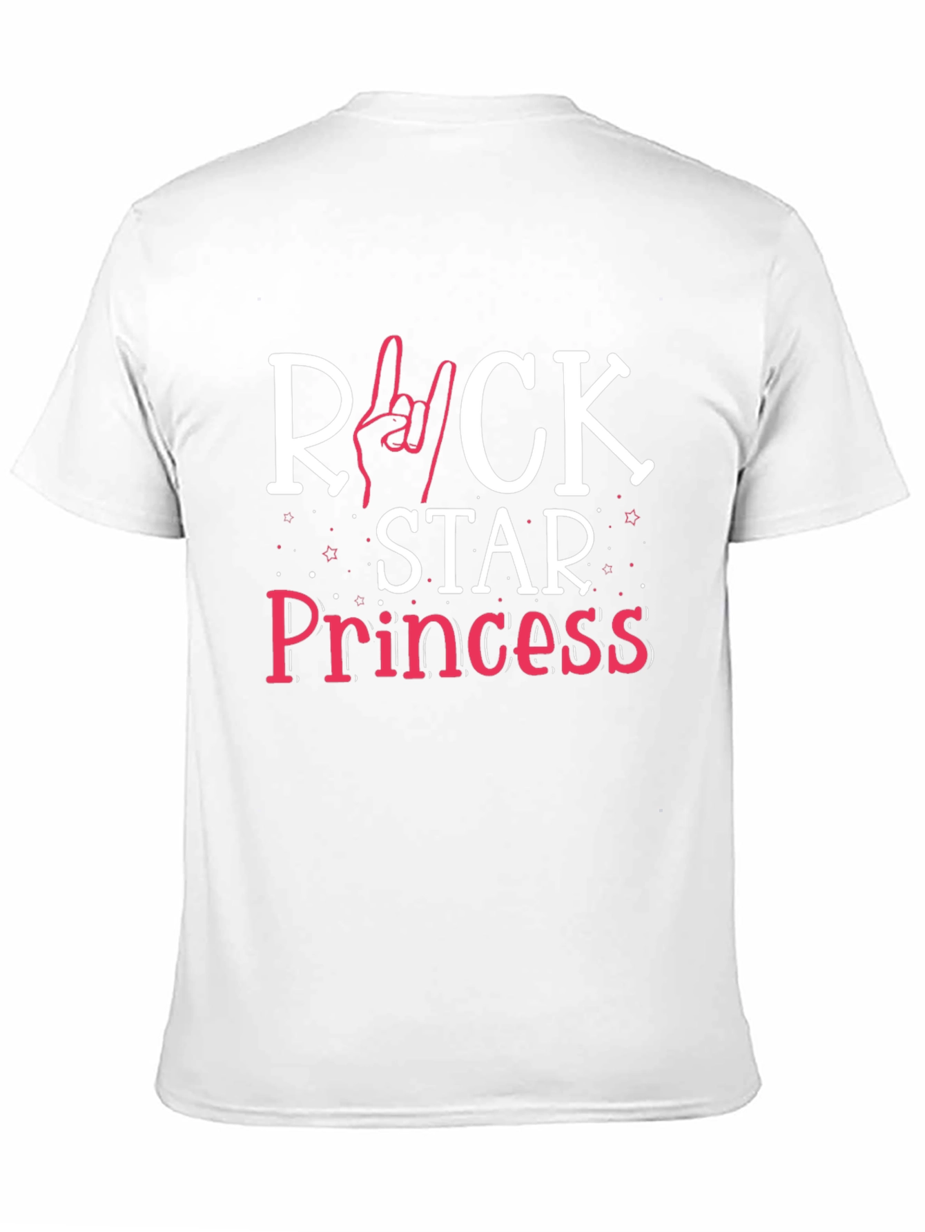 Rockstar Princess Graphic T-Shirt - Black Cotton Tee