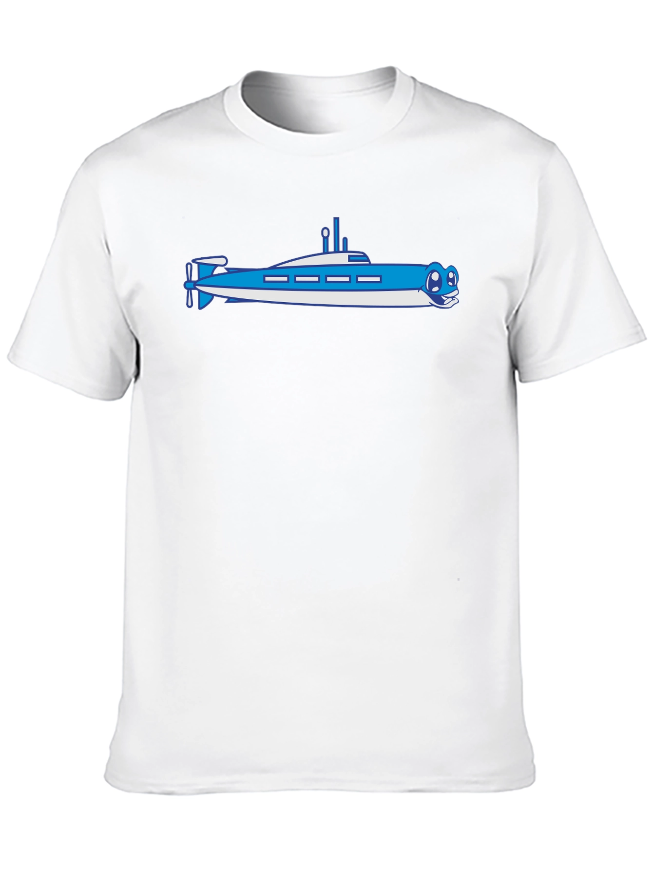 Yellow Submarine Cartoon T-Shirt - Black
