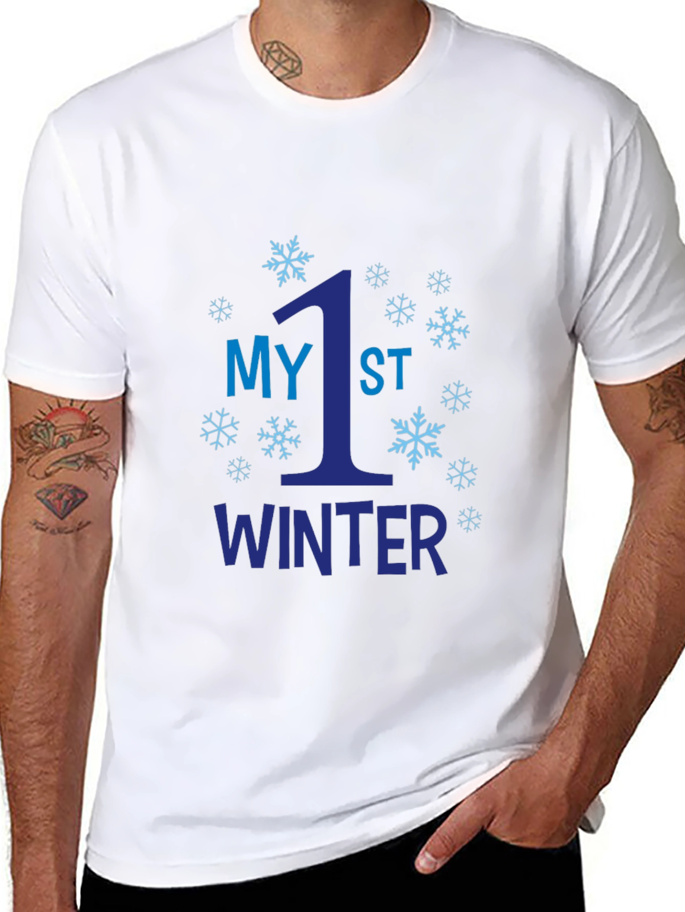 My First Winter Snowflake Shirt