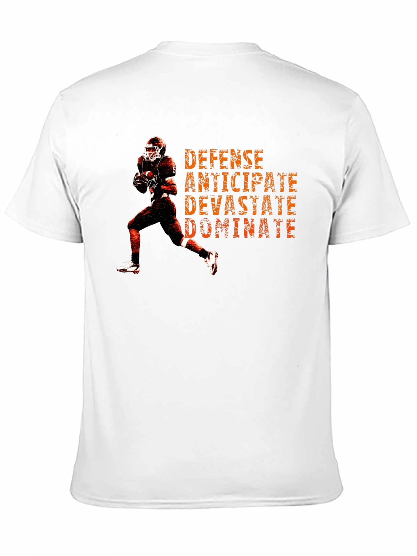 Football Defense Graphic T-Shirt