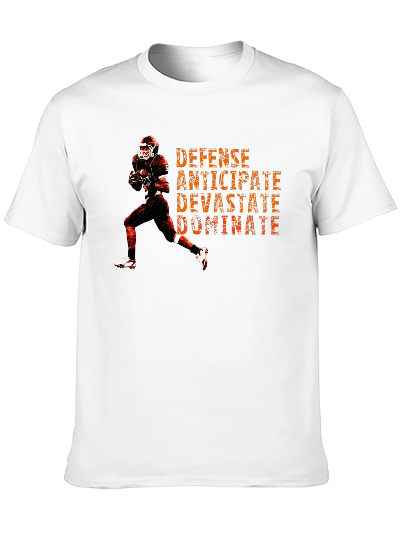 Football Defense Graphic T-Shirt