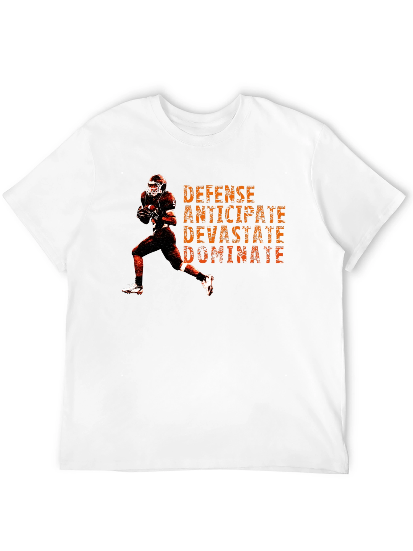 Football Defense Graphic T-Shirt