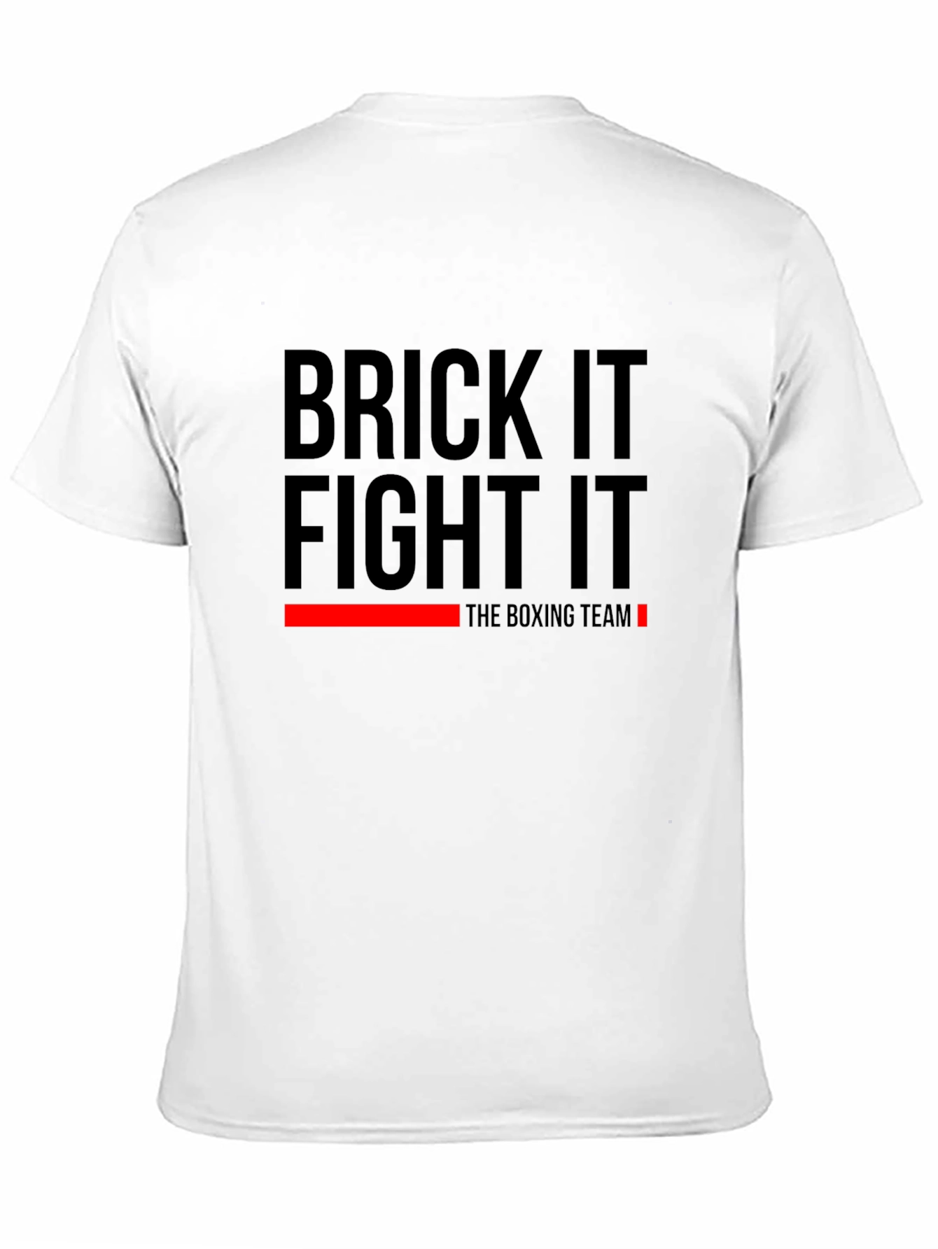 Brick It Fight It Boxing Team Graphic T-Shirt