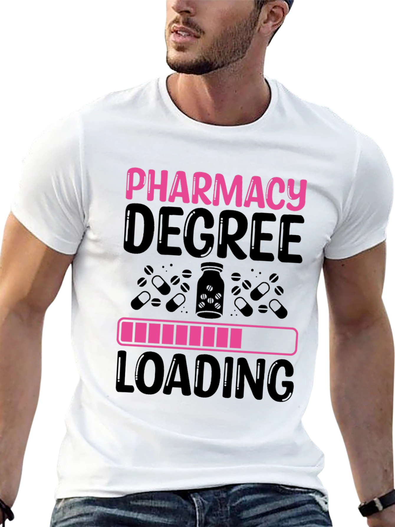 Pharmacy Degree Loading T-Shirt - Future Pharmacist
