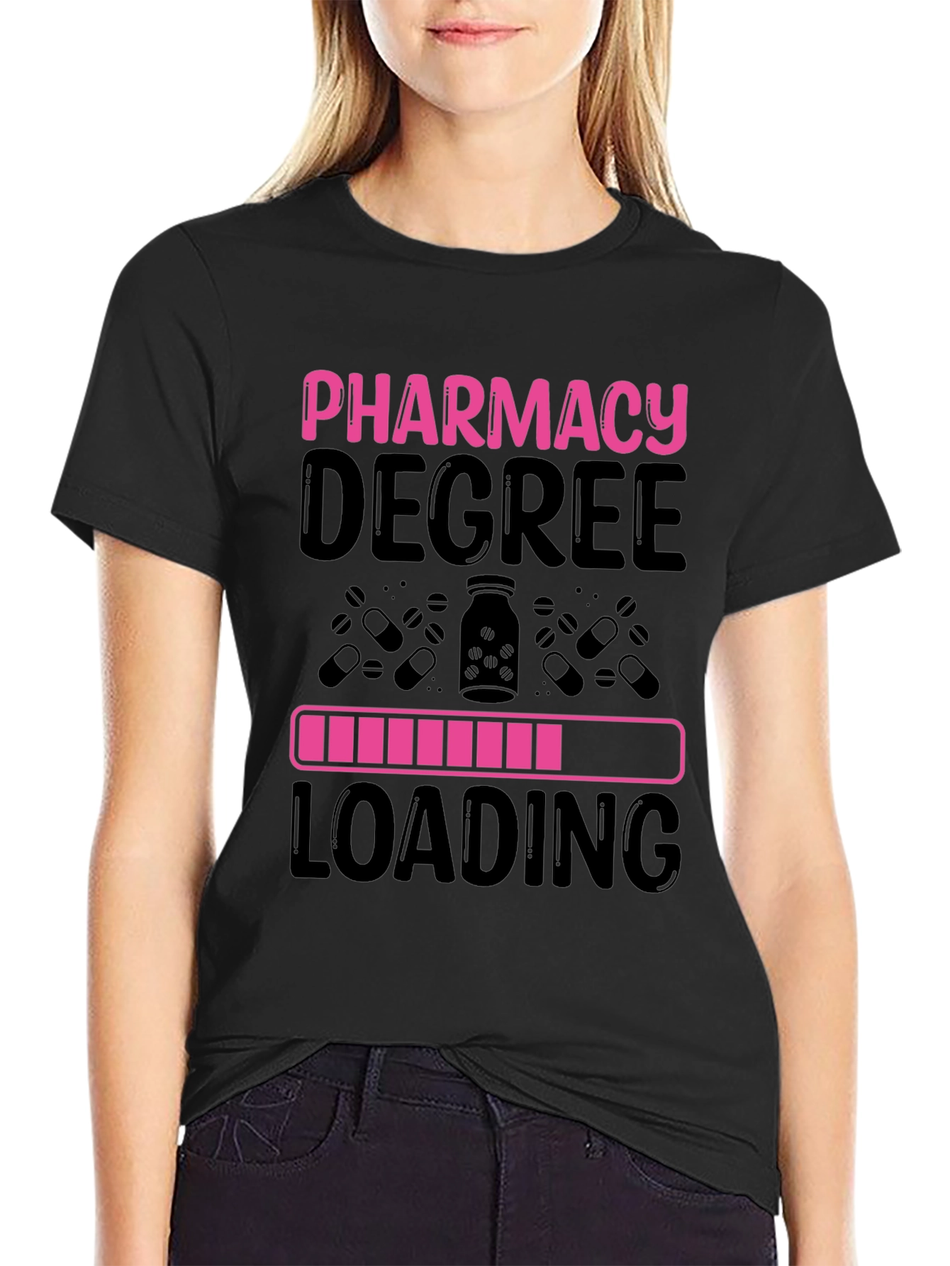 Pharmacy Degree Loading T-Shirt - Future Pharmacist