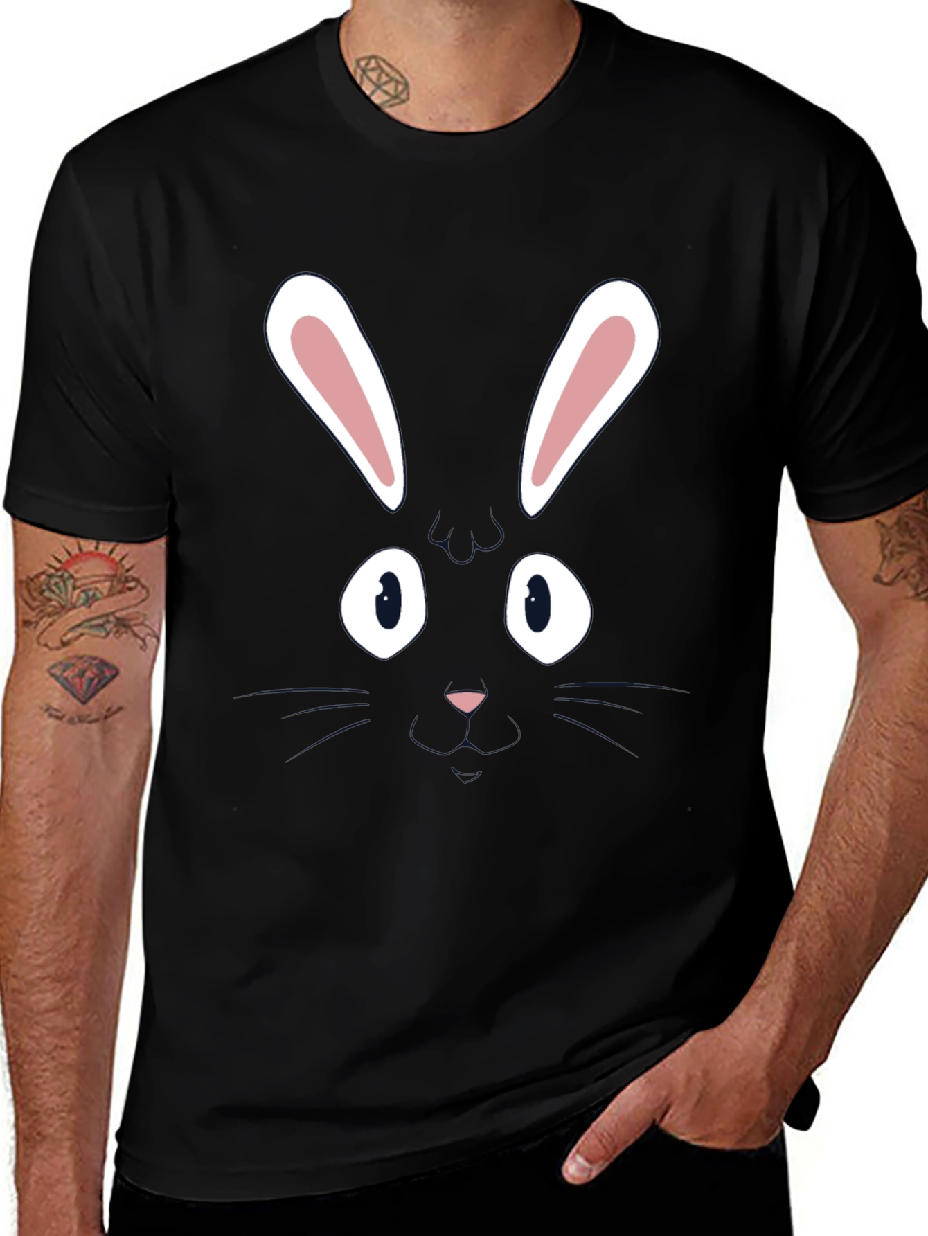 Bunny Face Graphic Tee