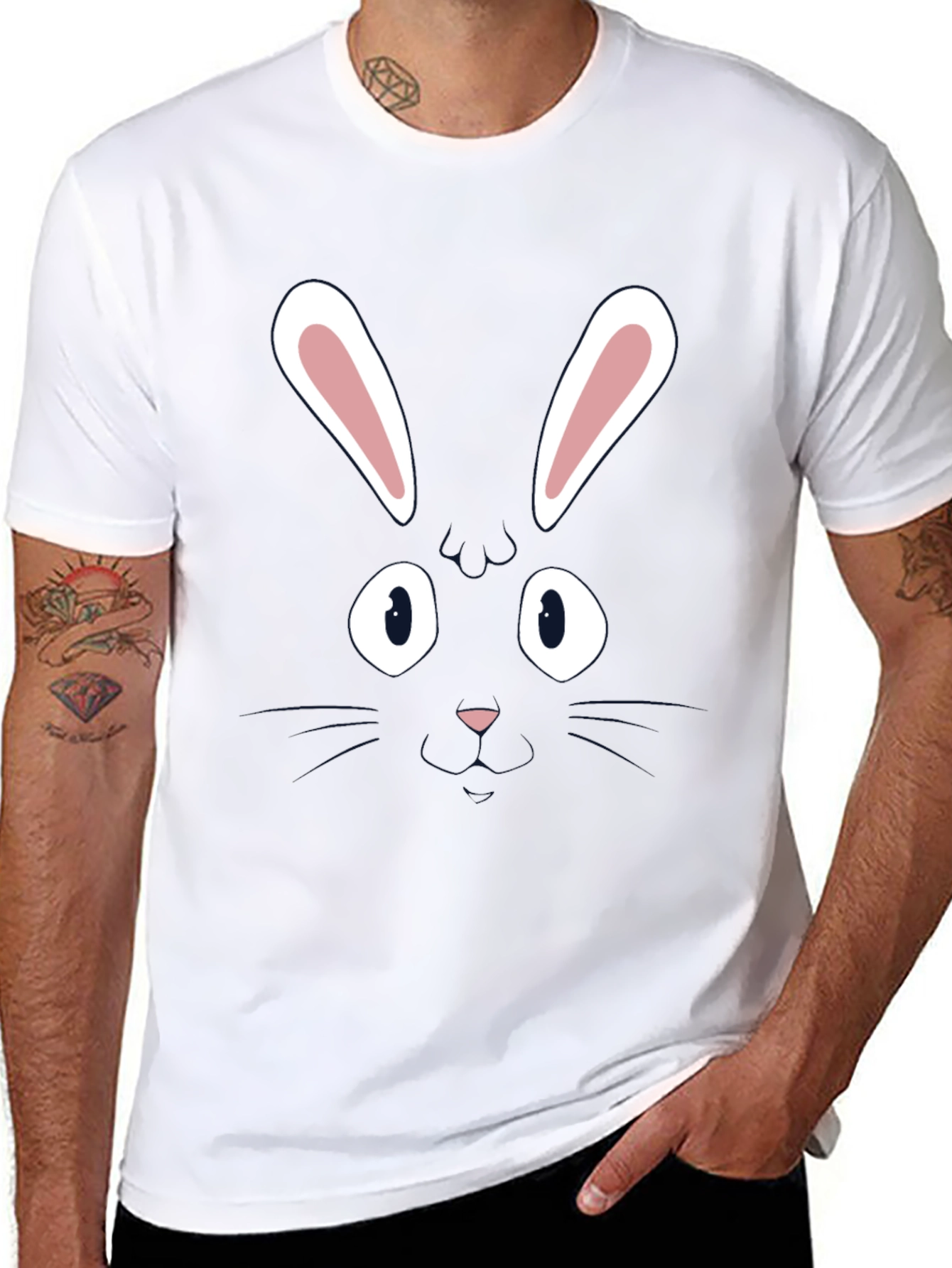 Bunny Face Graphic Tee