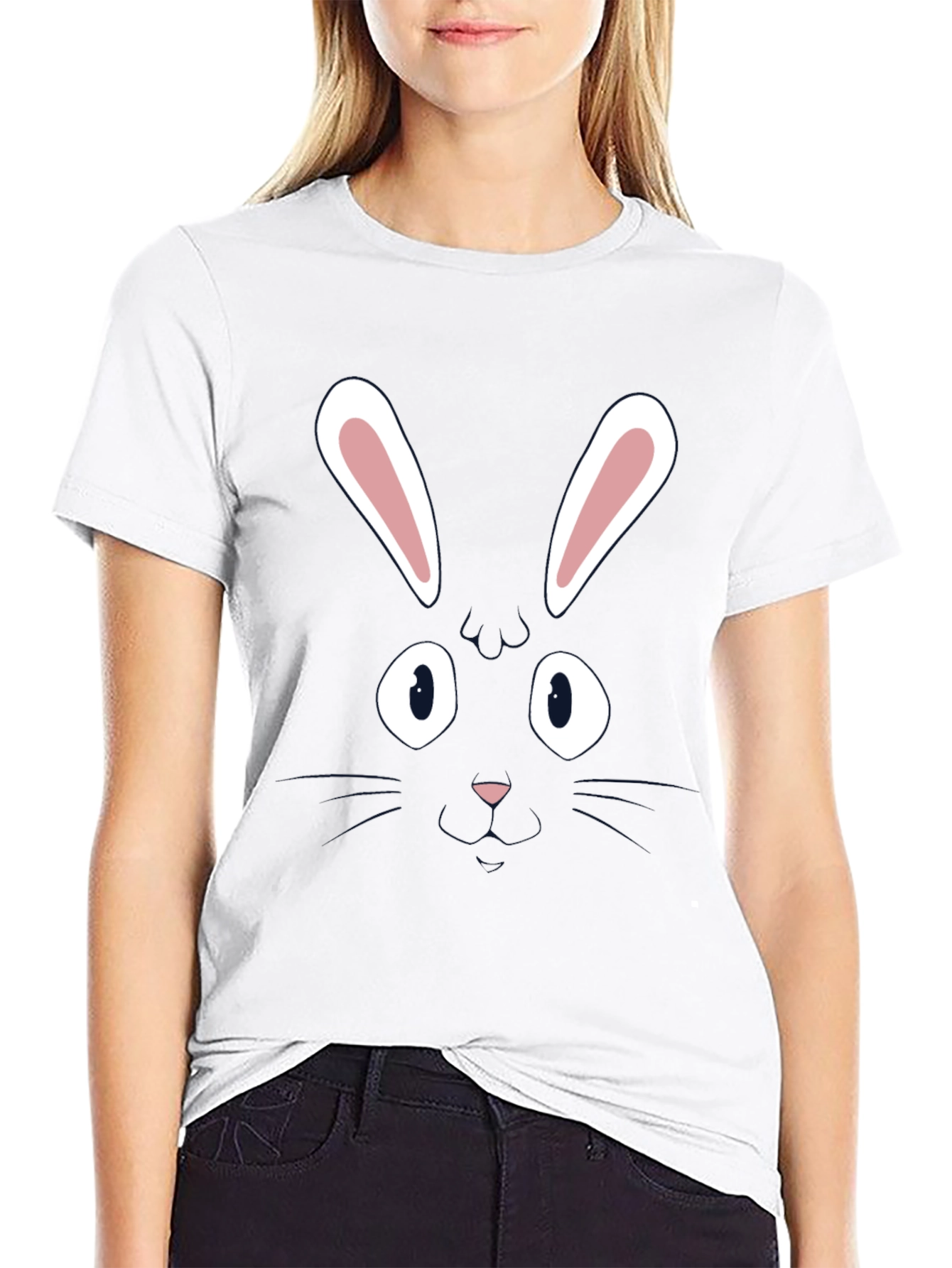 Bunny Face Graphic Tee