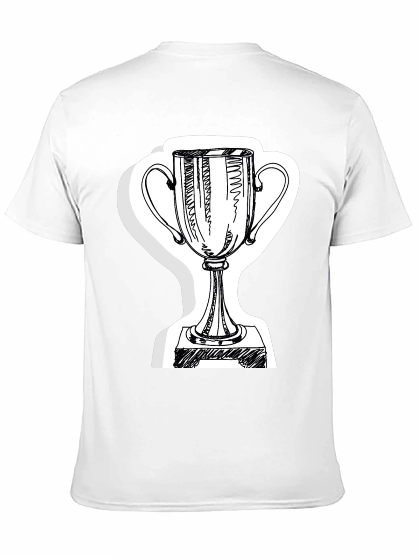 Trophy Graphic T-Shirt - Black Tee