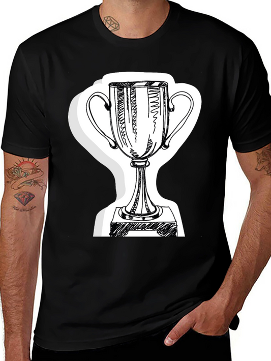 Trophy Graphic T-Shirt - Black Tee