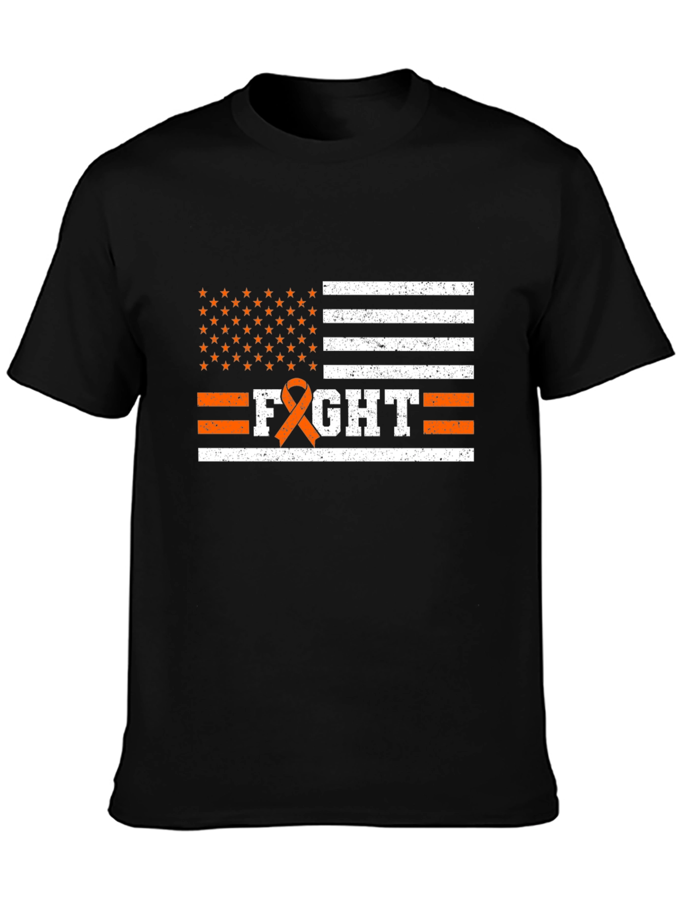 Fight Cancer Awareness T-Shirt Black